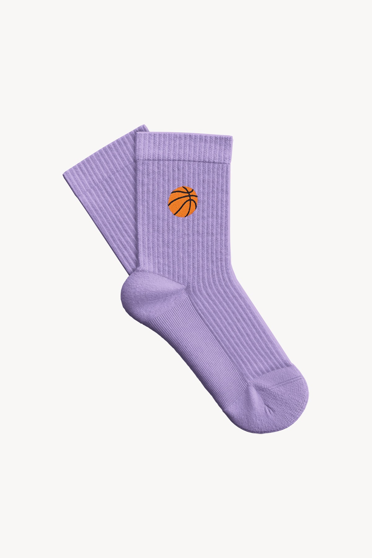 Basketball  Havlu Çorap - Lila