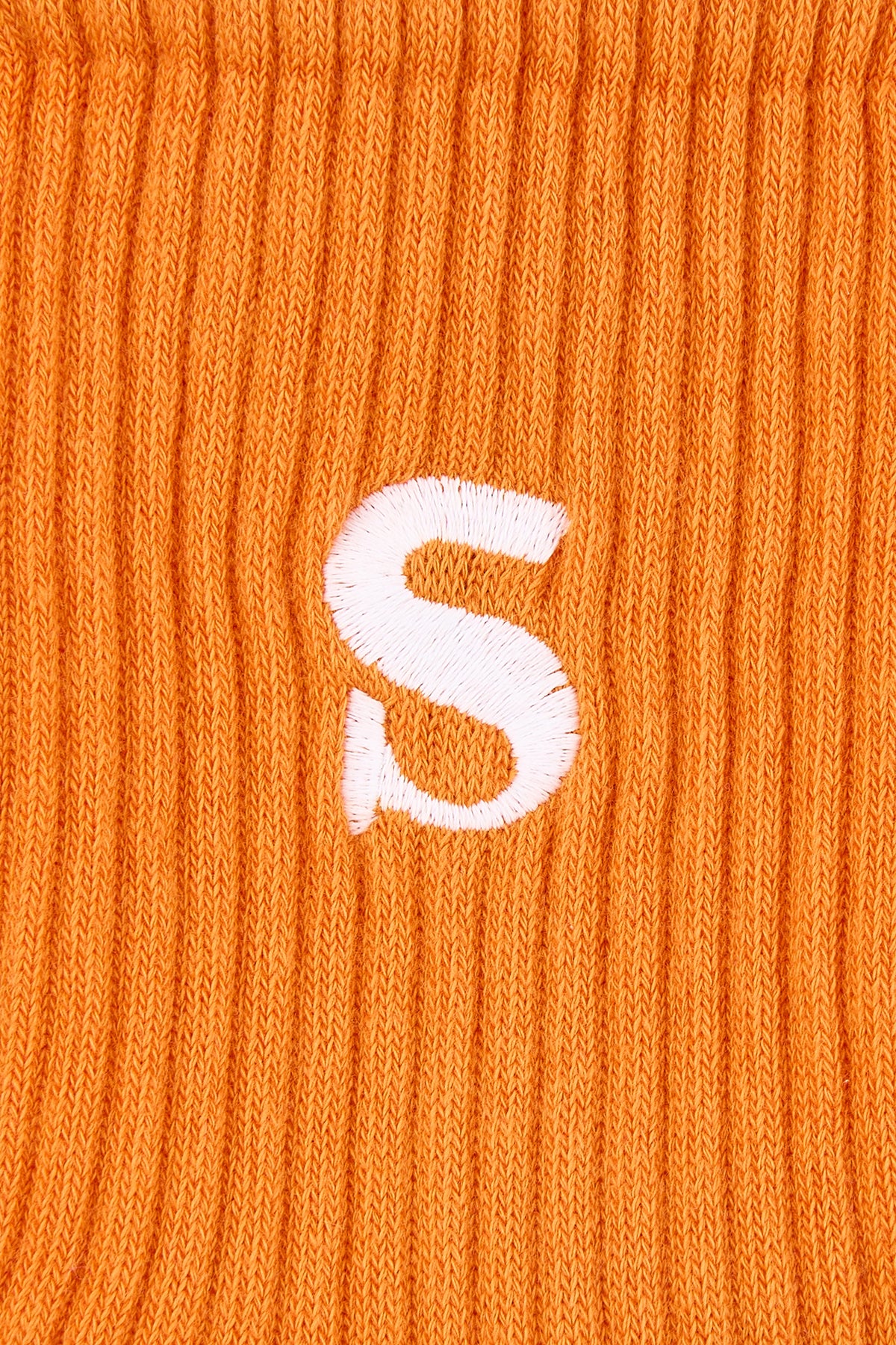 Socrates Logo Havlu Çorap - Turuncu