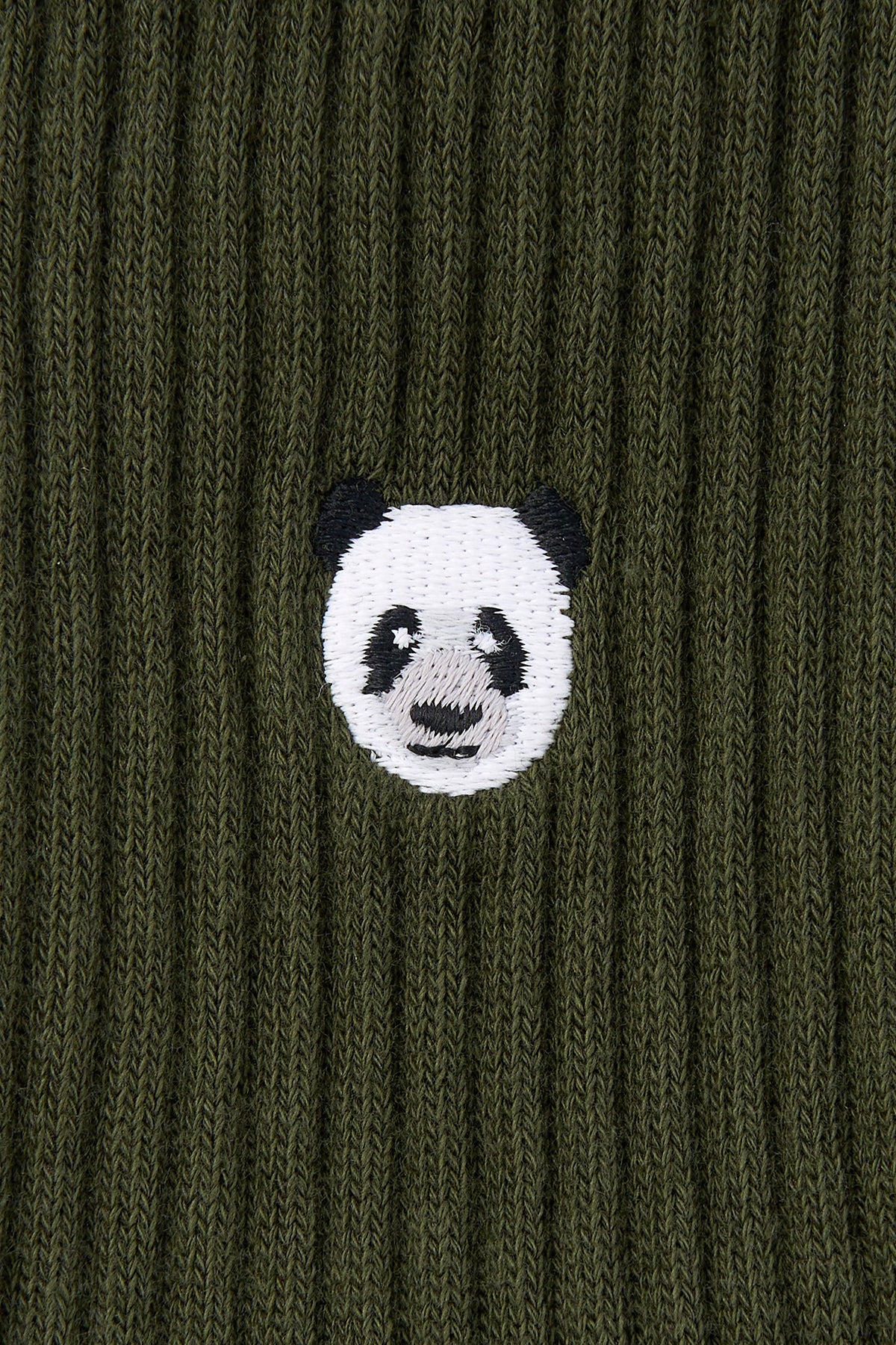 Panda Havlu Çorap - Nefti Yeşil