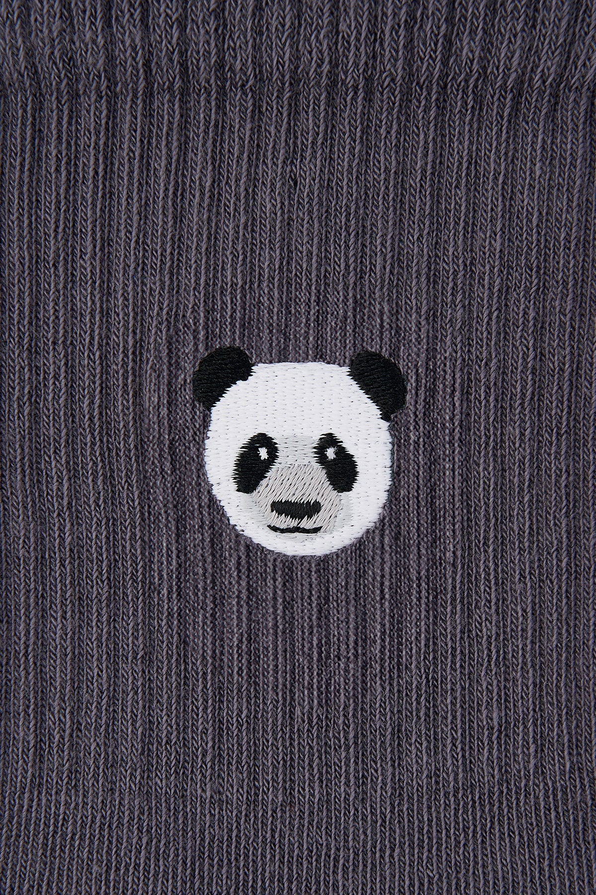 Panda İnce Havlu Çorap - Antrasit