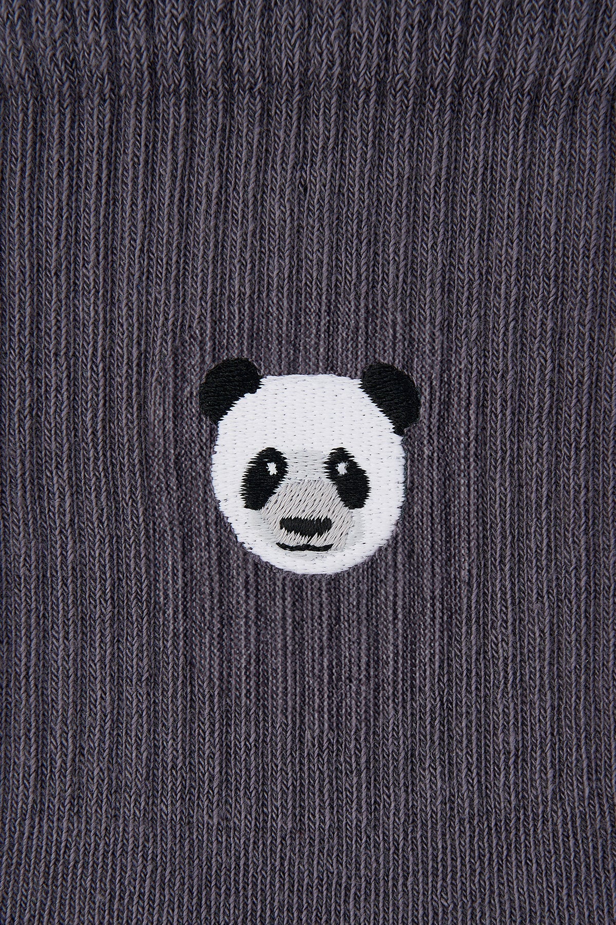 Panda İnce Havlu Çorap - Antrasit