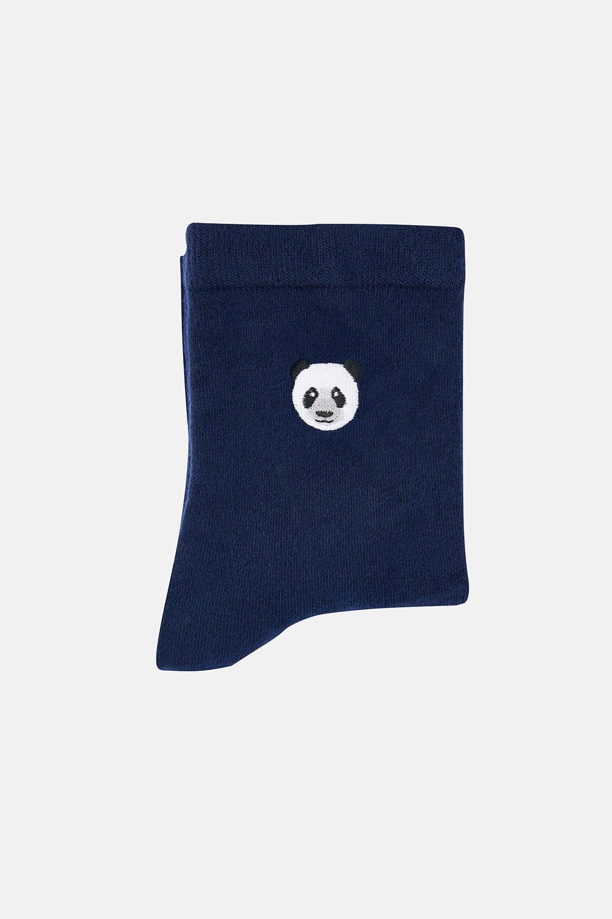 Panda İnce Havlu Çorap - Lacivert