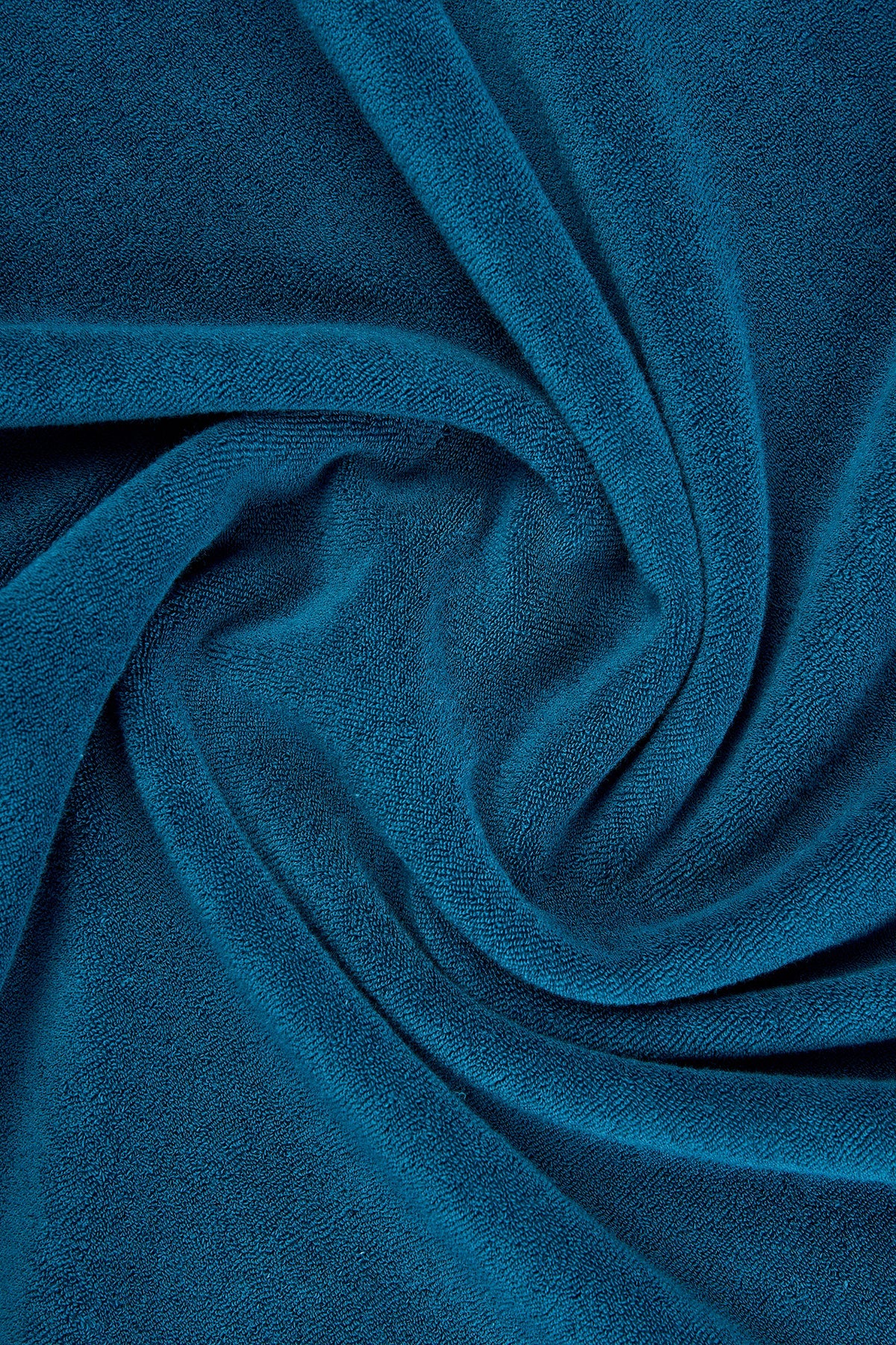 Panda Terry Kadın Şort - Petrol Yeşili