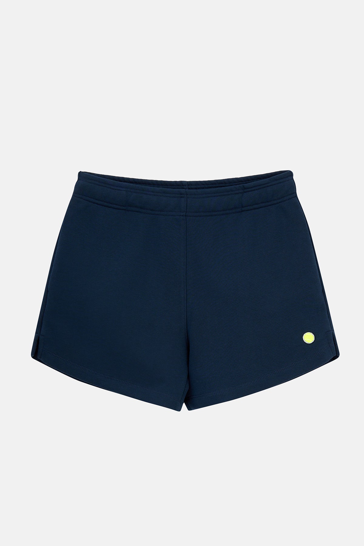 Tennis Ball Soft Feece Kadın Şort - Lacivert
