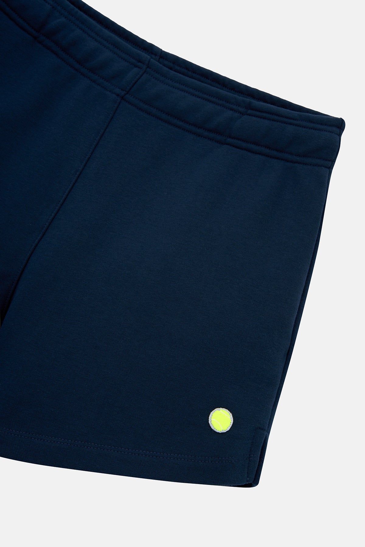 Tennis Ball Soft Feece Kadın Şort - Lacivert