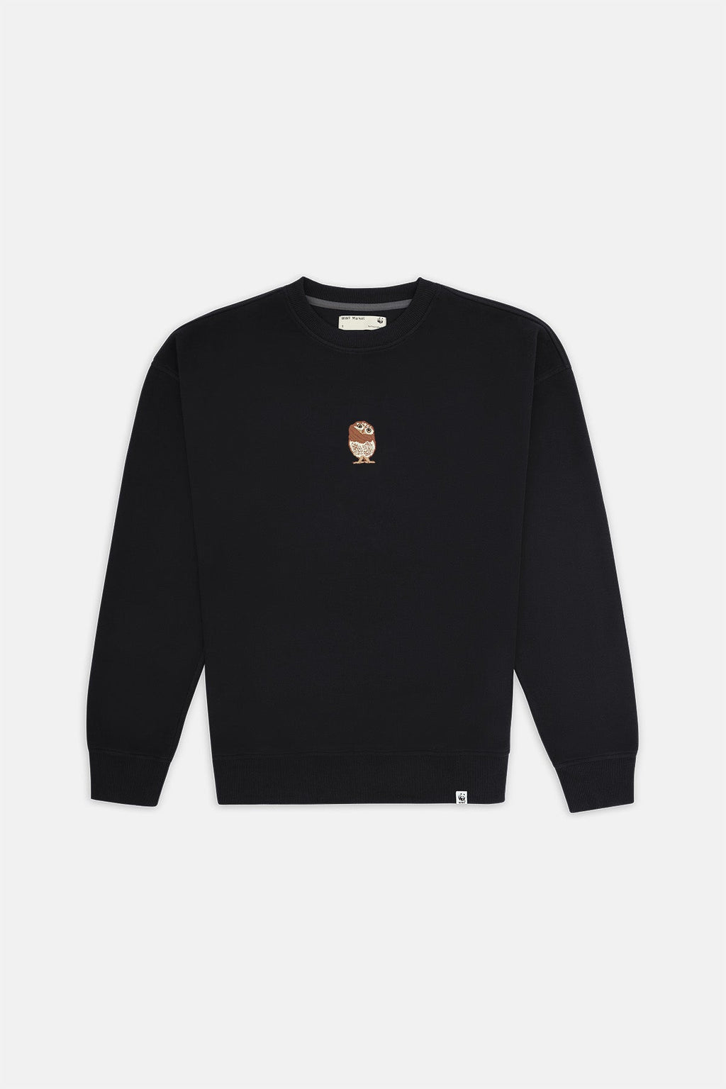 Cin Baykuşu SuperSoft Sweatshirt - Siyah