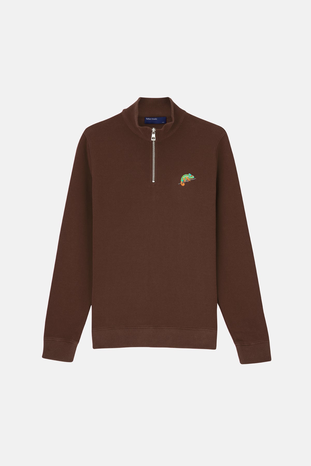 Bukalemun SuperSoft Quarter-Zip Sweatshirt - Kahverengi