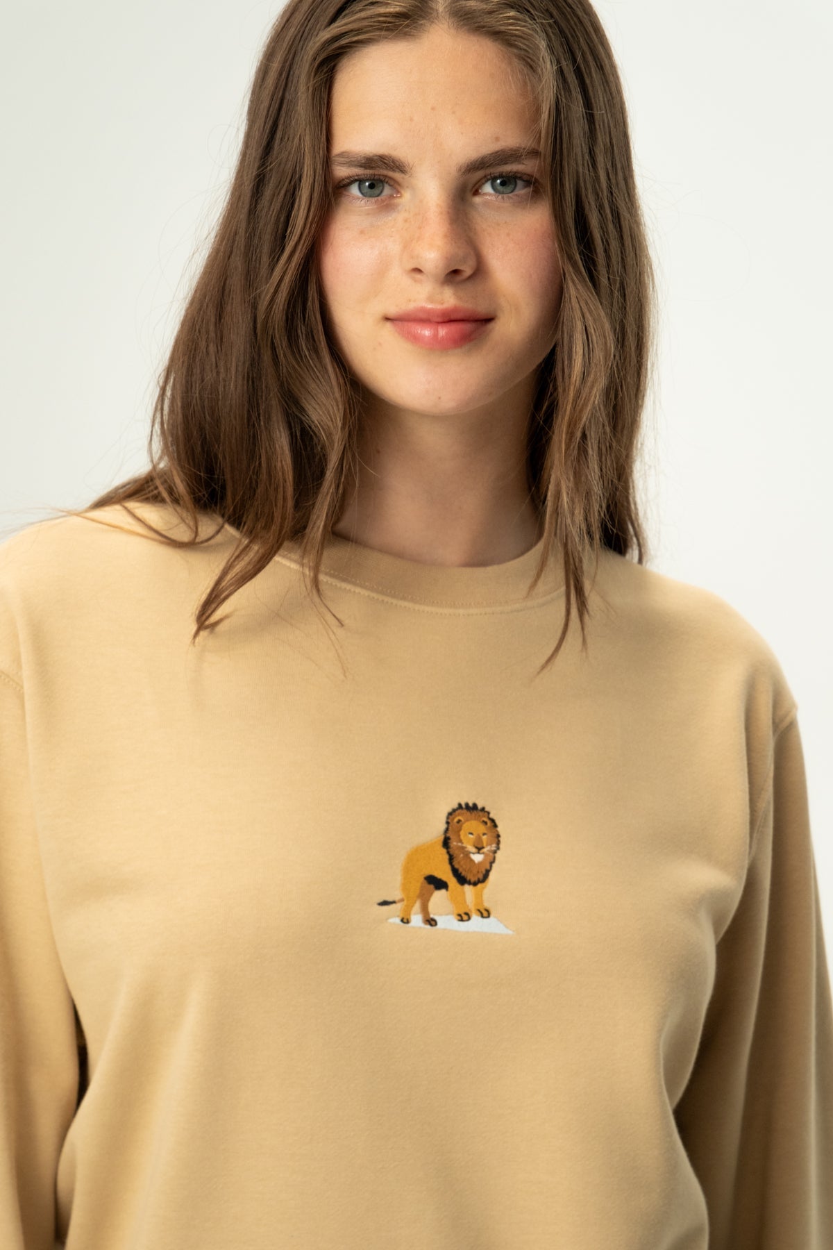 Aslan Soft Fleece Sweatshirt - Latte