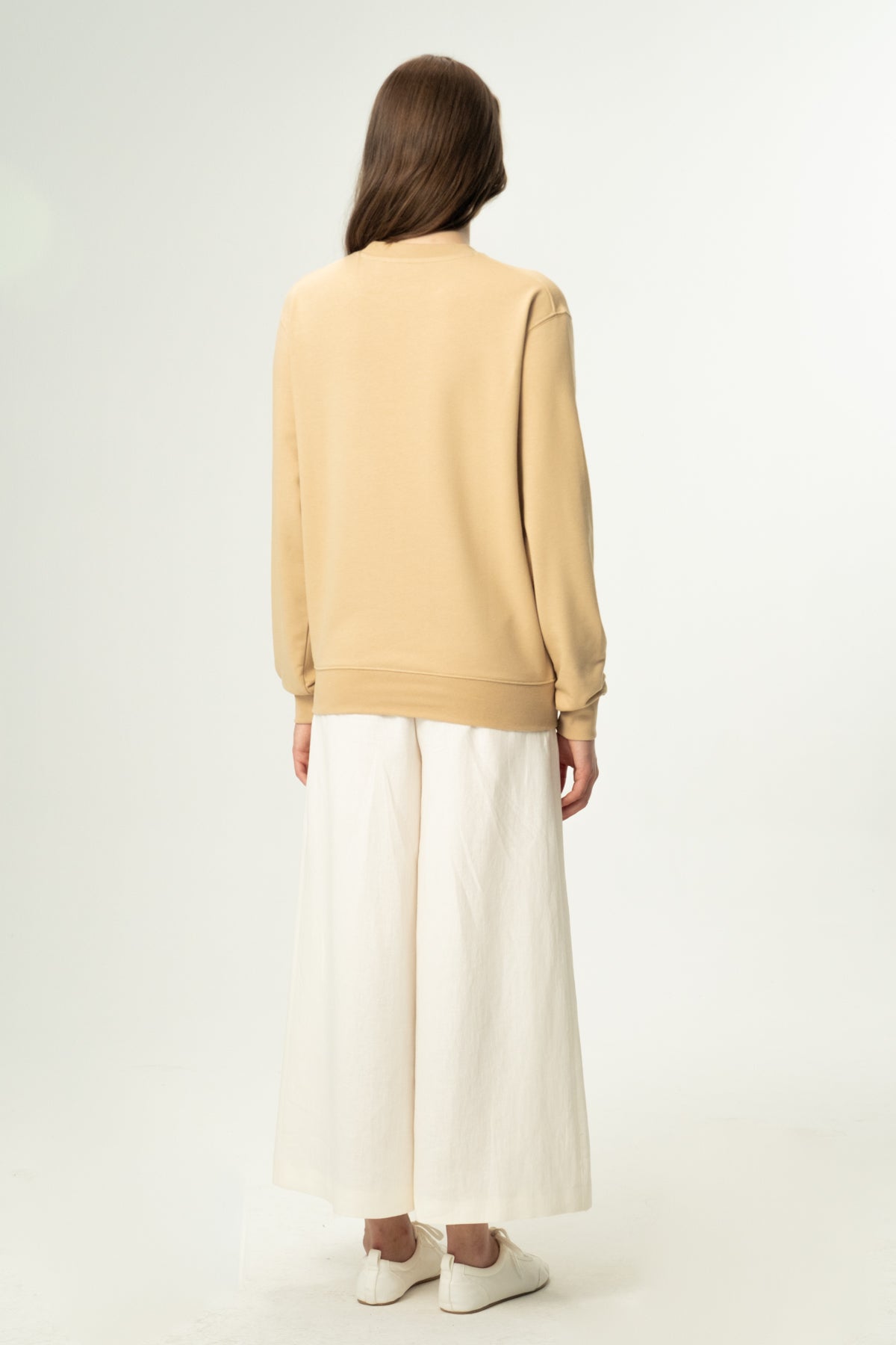 Aslan Soft Fleece Sweatshirt - Latte