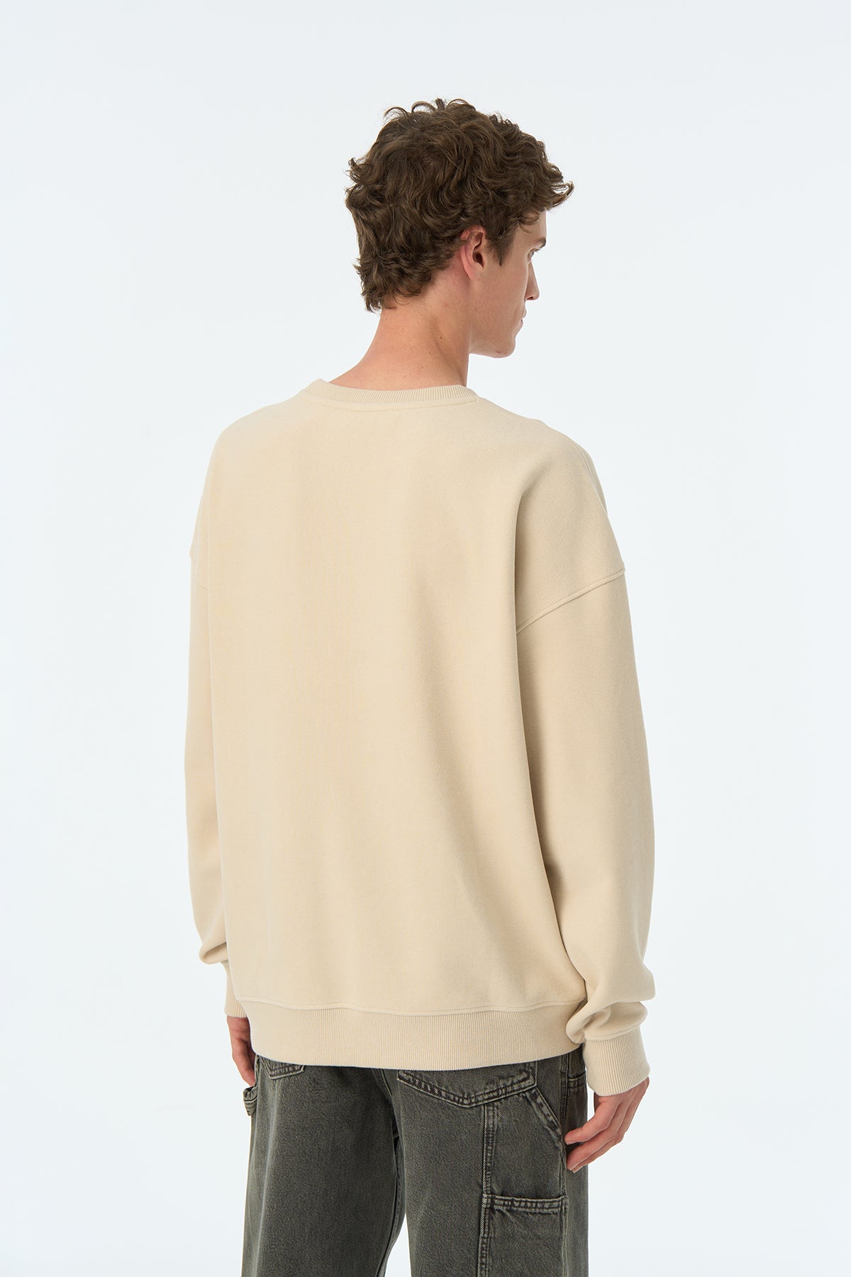 Menace SuperSoft Sweatshirt - Parşömen Bej