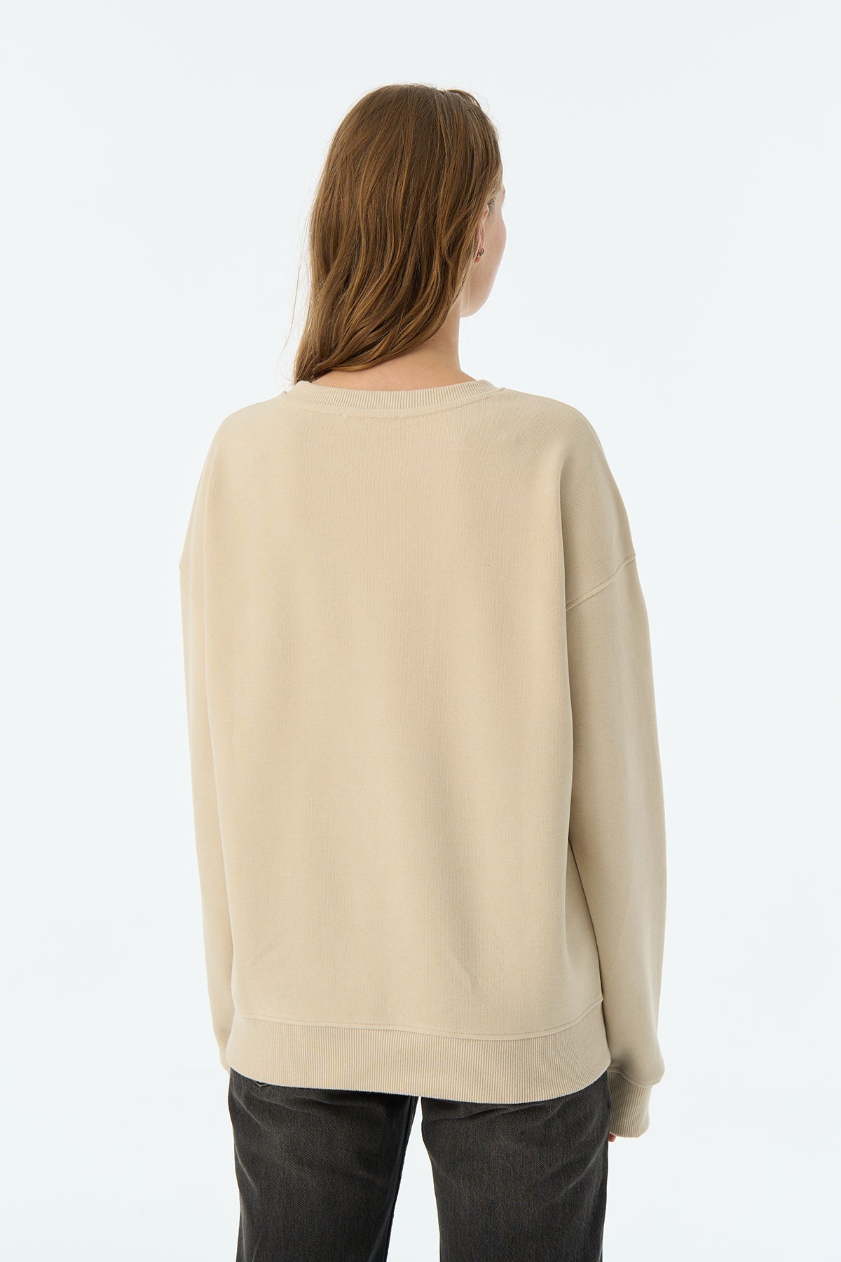 Menace SuperSoft Sweatshirt - Parşömen Bej