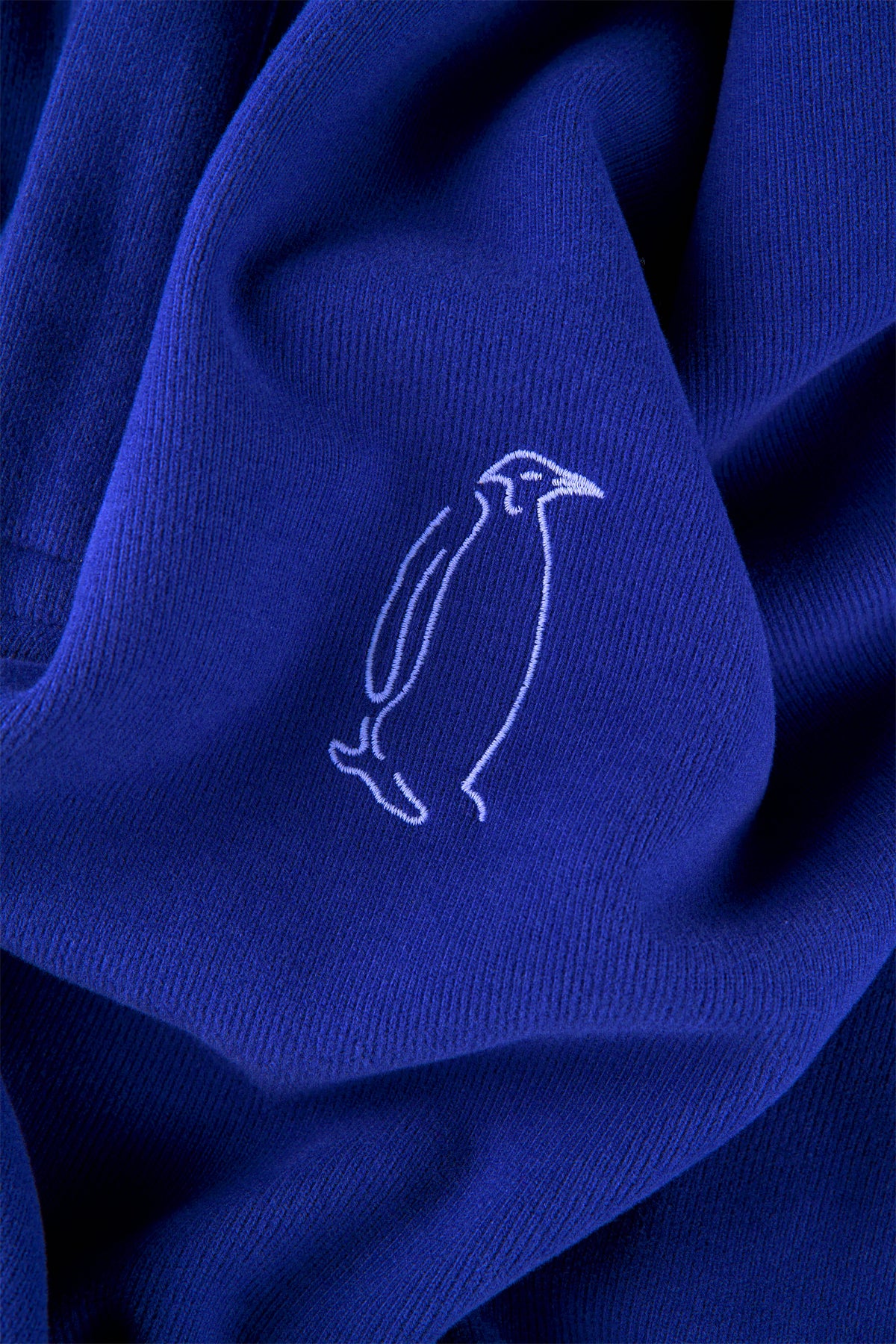 İmparator Penguen SuperSoft Oversize Polo Yaka Sweatshirt - Lacivert