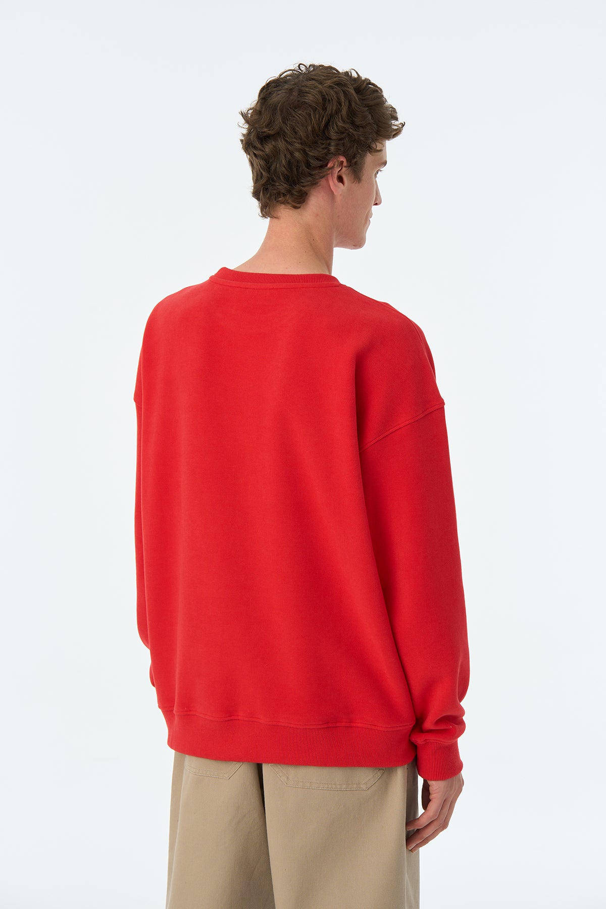 Kar Baykuşu SuperSoft Sweatshirt - Kırmızı