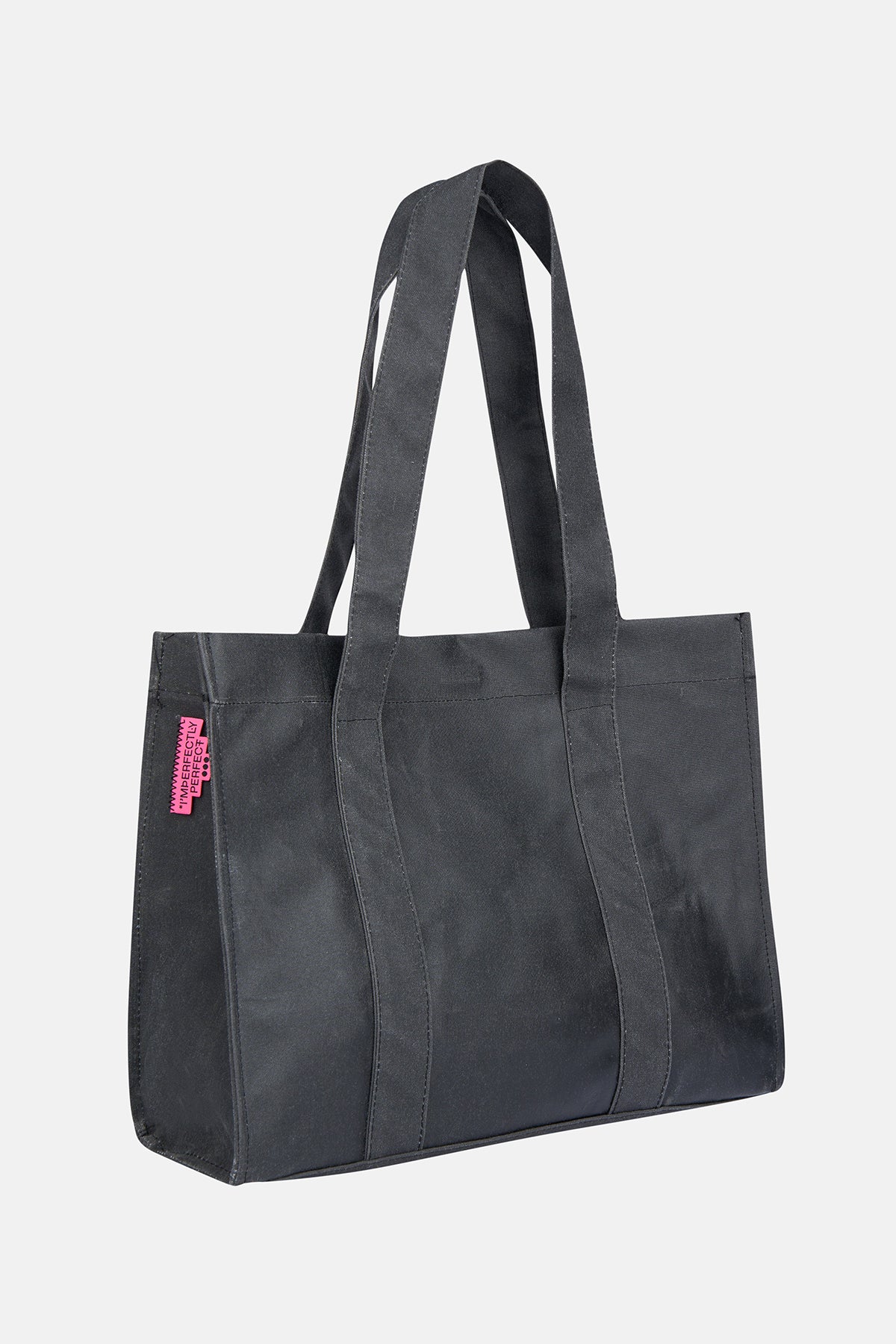 Imperfectly Perfect Midi Handy Çanta - Siyah