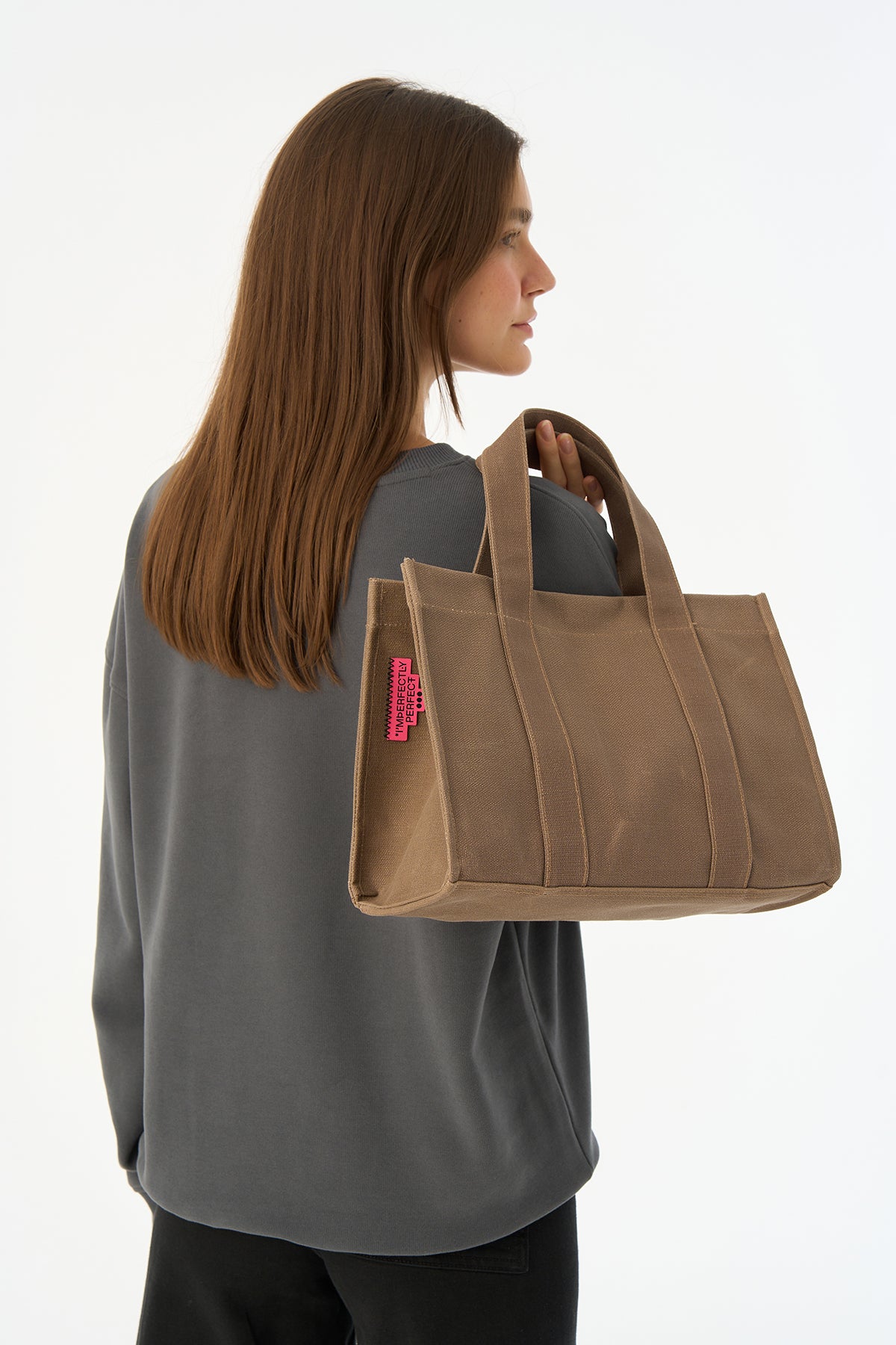 Imperfectly Perfect Çanta - Kahverengi