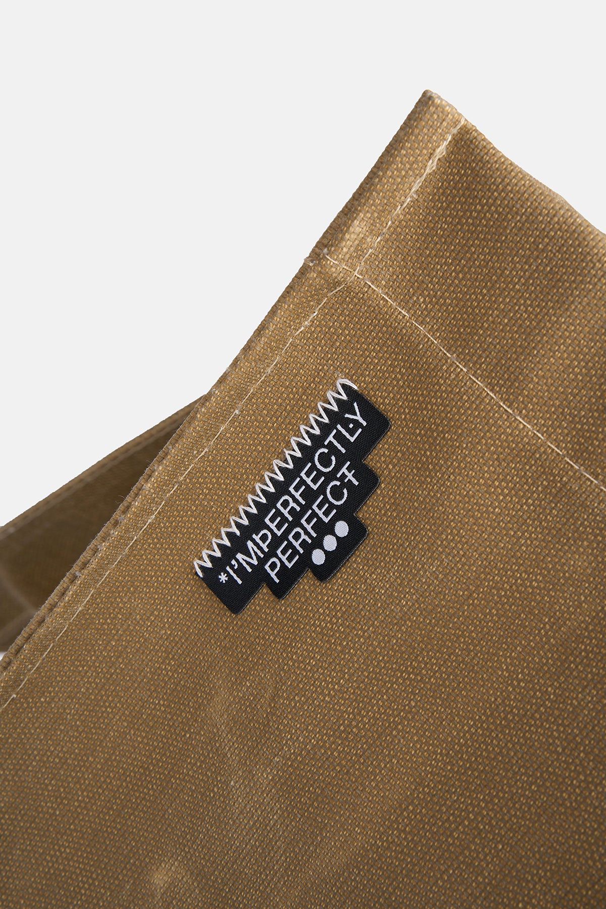 Imperfectly Perfect Midi Handy Çanta - Koyu Hardal