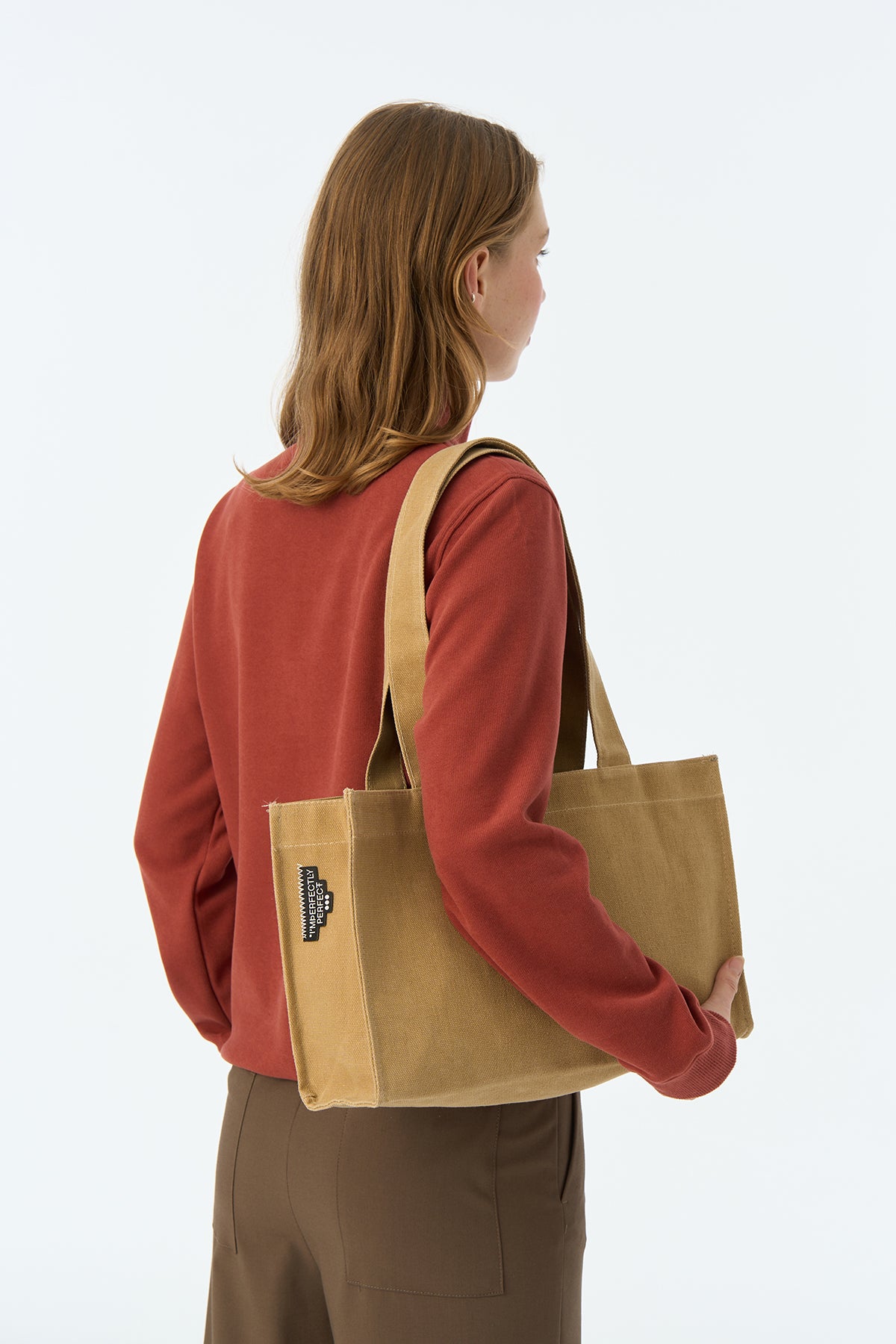 Imperfectly Perfect Çanta - Hardal