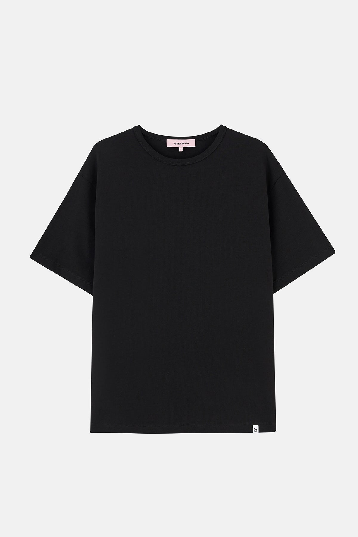 Number 7 Oversize T-Shirt - Siyah