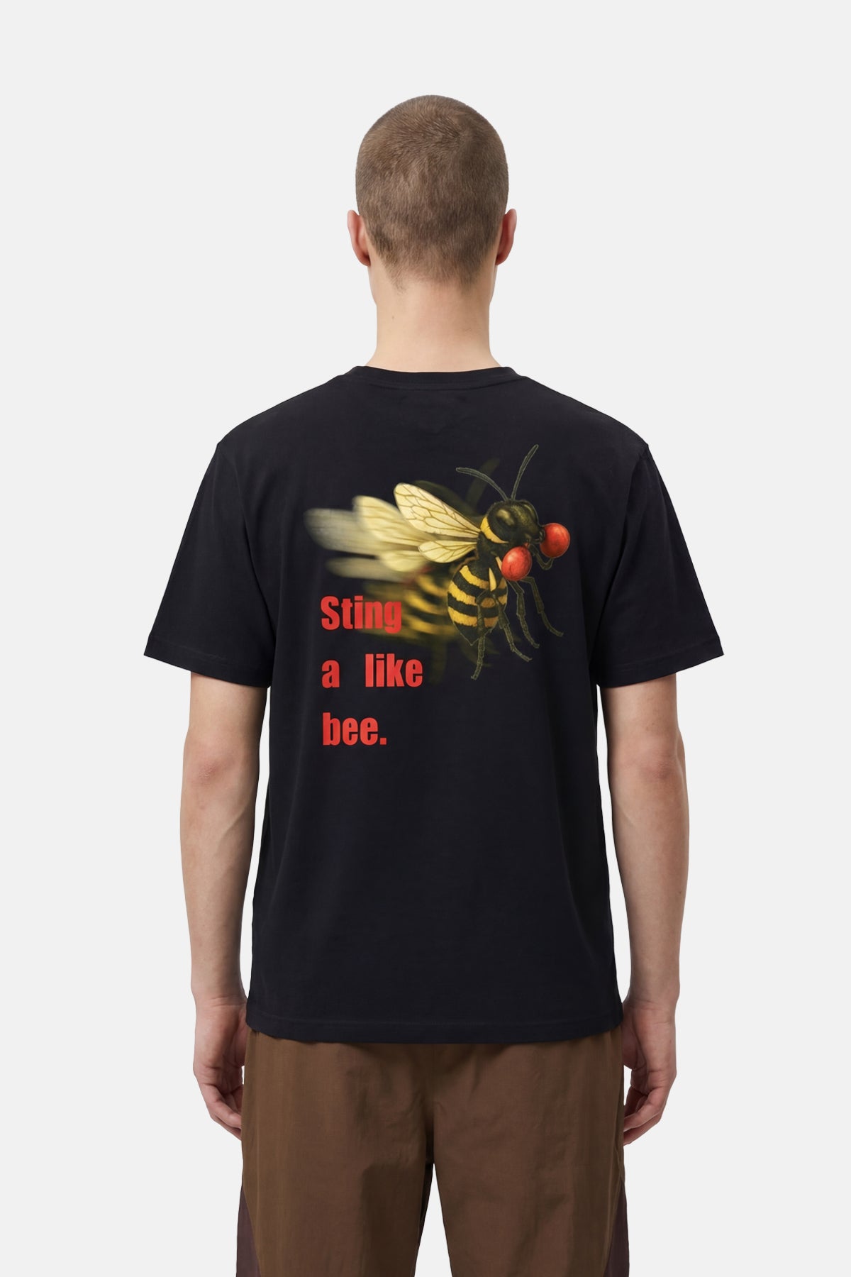 Sting Like a Bee Premium T-shirt - Siyah