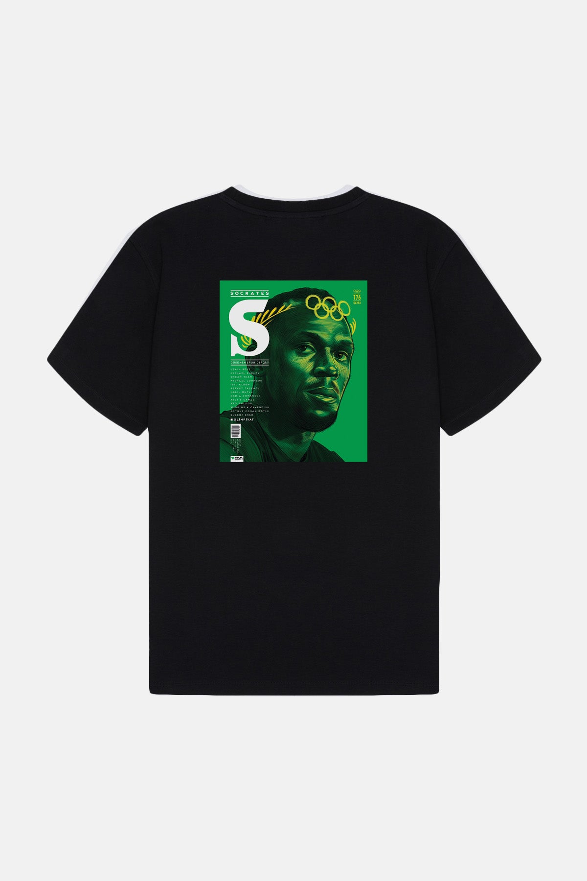 Issue #17 Lightweight T-Shirt - Siyah