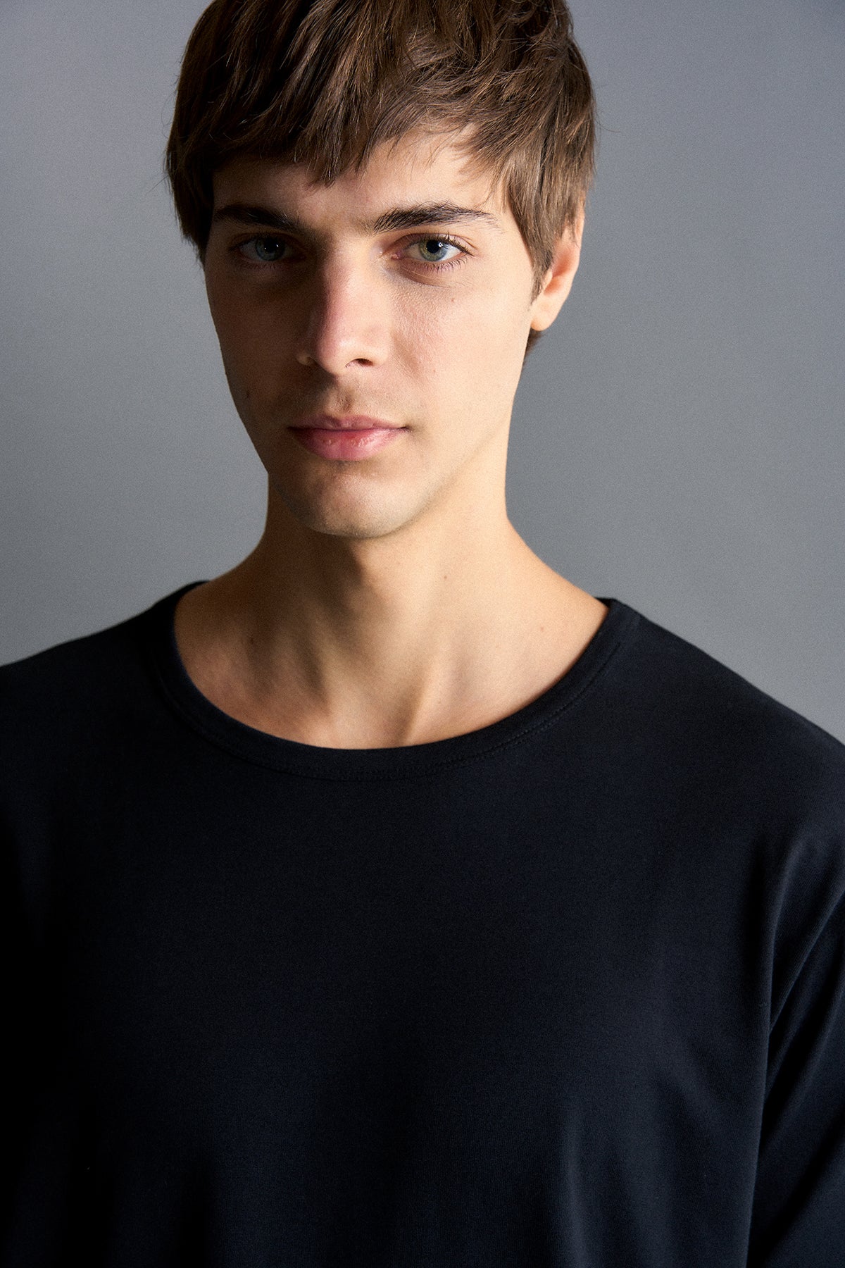 Basic Modal T-shirt - Siyah