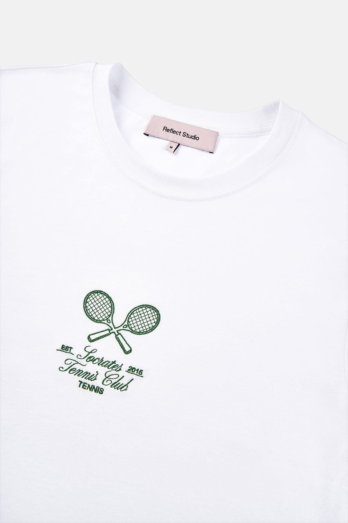 Socrates Tennis Club Lightweight Kadın T-Shirt - Beyaz