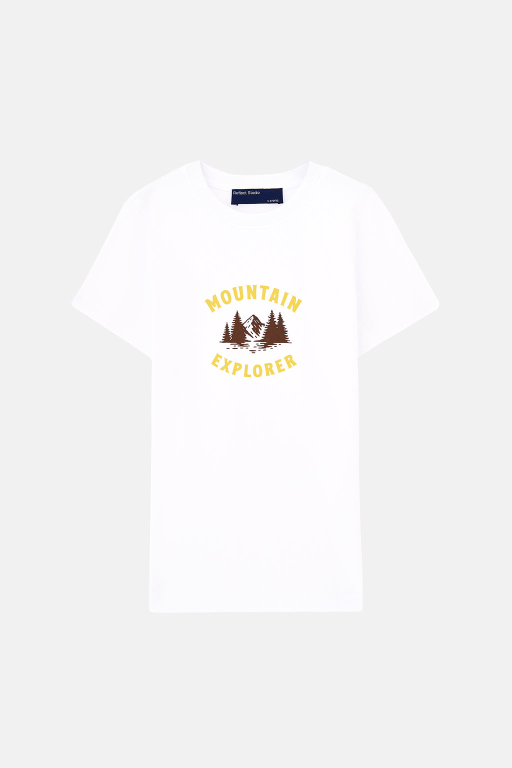 Mountain Explorer Premium Kids T-shirt - Beyaz
