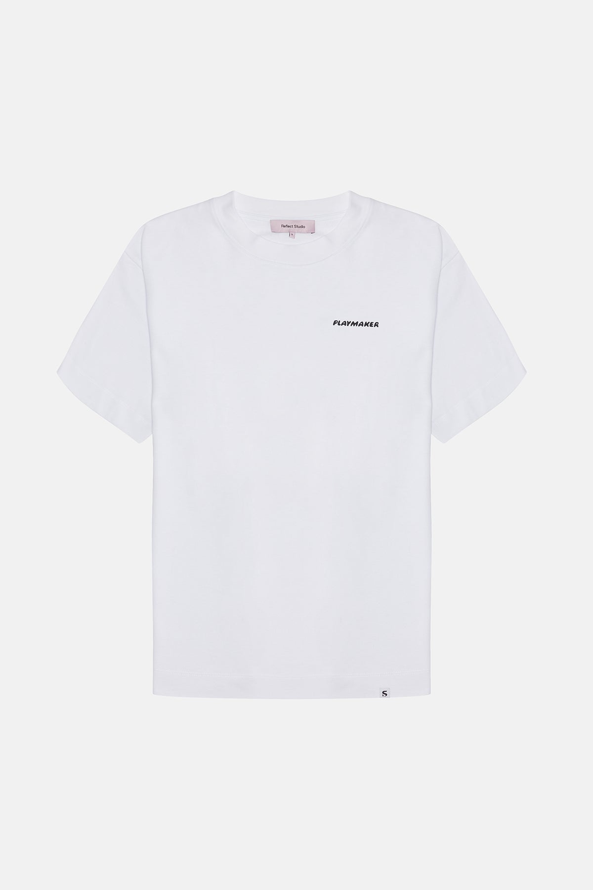 Playmaker Oversize Heavyweight T-Shirt - Beyaz