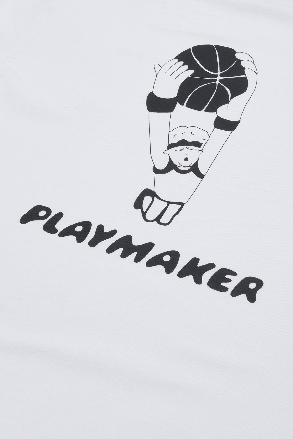 Playmaker Oversize Heavyweight T-Shirt - Beyaz