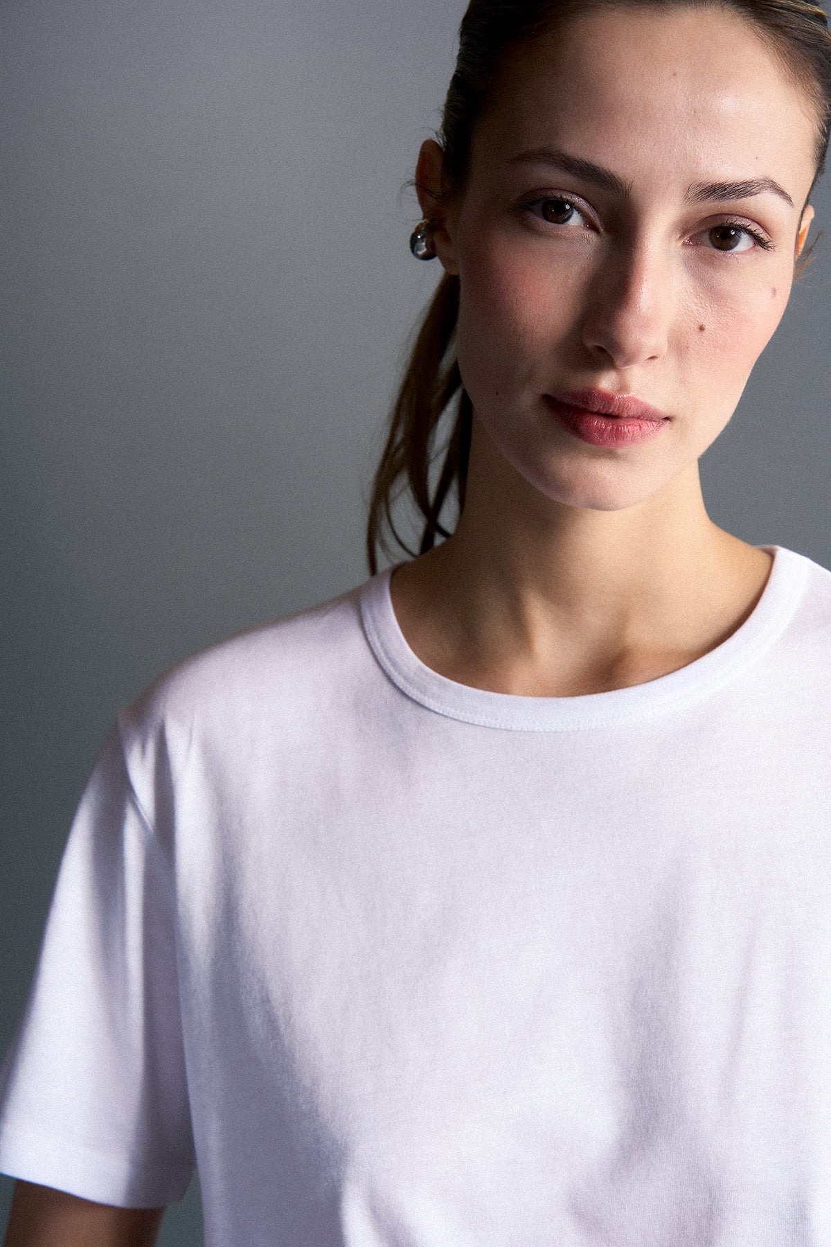 Basic Modal T-shirt - Beyaz