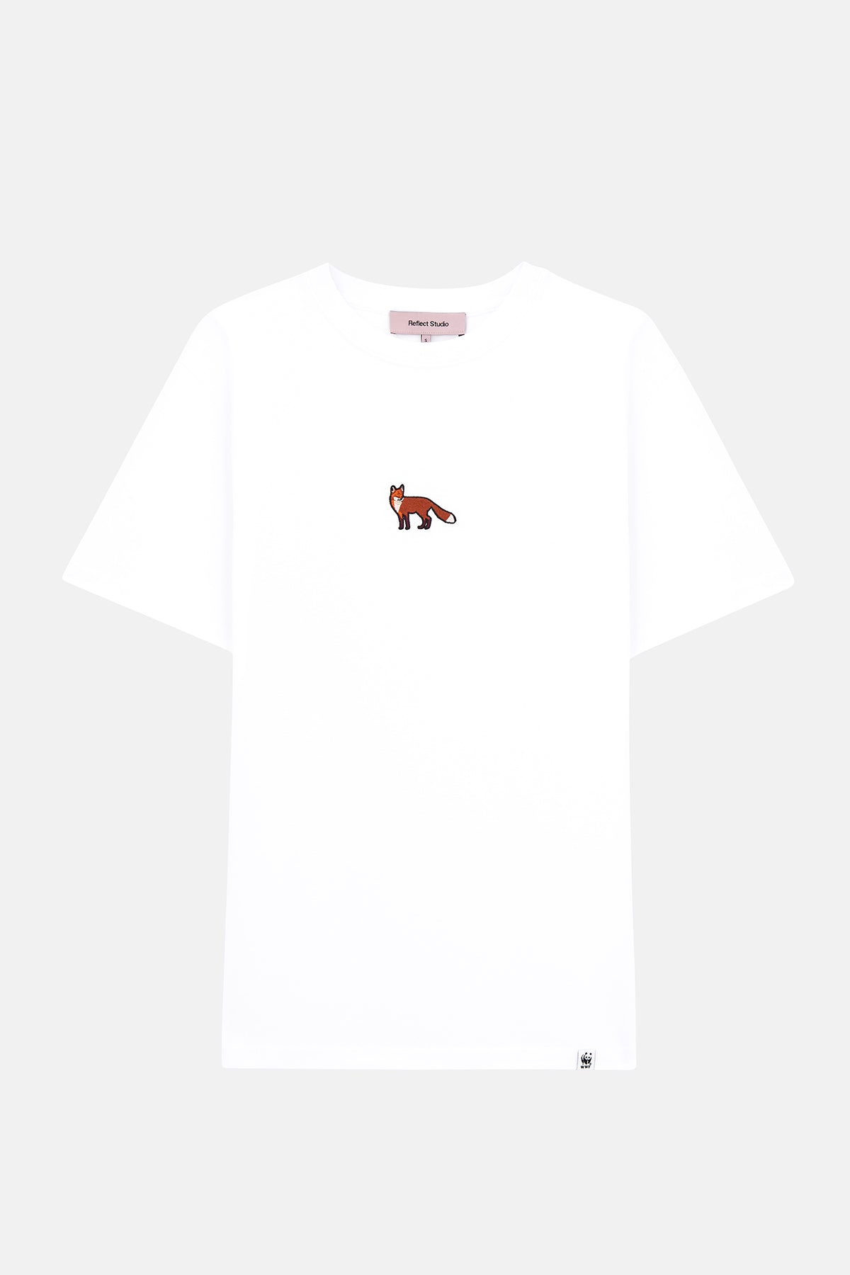 Kızıl Tilki Lightweight T-Shirt - Beyaz