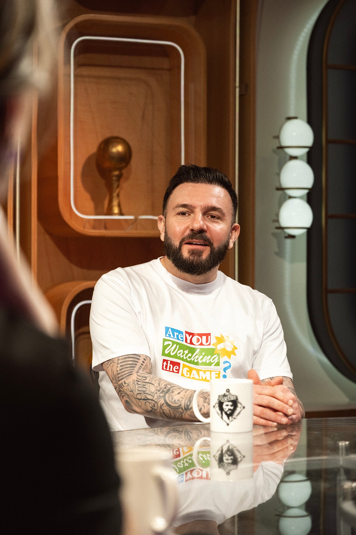 Are You Watching The Game Lightweight T-shirt - Beyaz