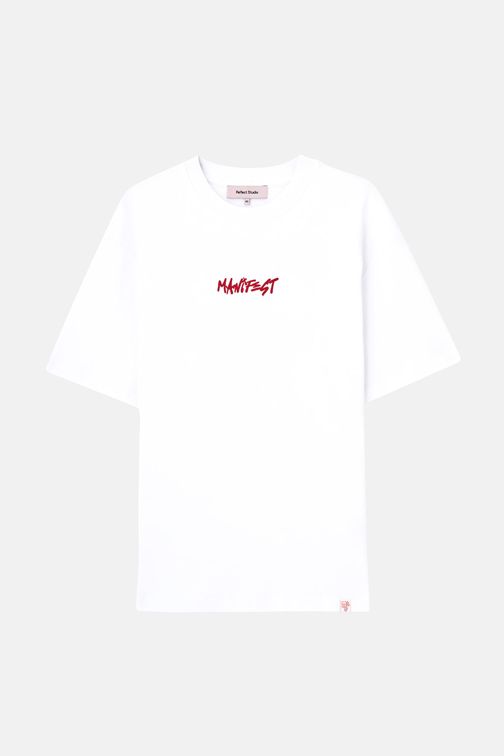 Snap Oversize T-shirt - Kırmızı