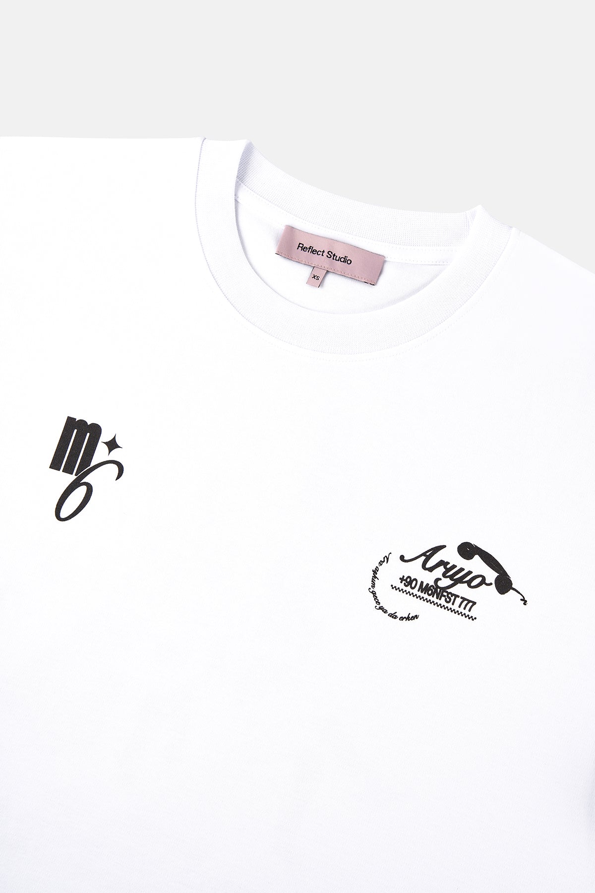 Arıyo Oversize T-shirt - Beyaz
