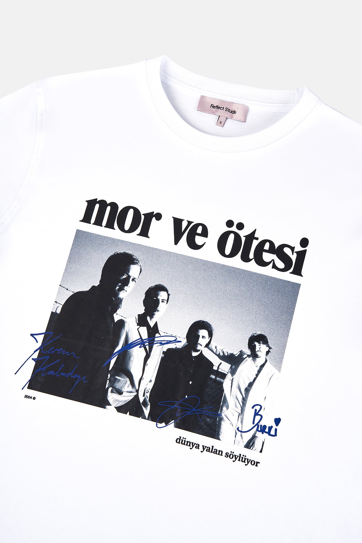 Dünya Yalan Söylüyor Bulmaca Premium T-shirt - Beyaz