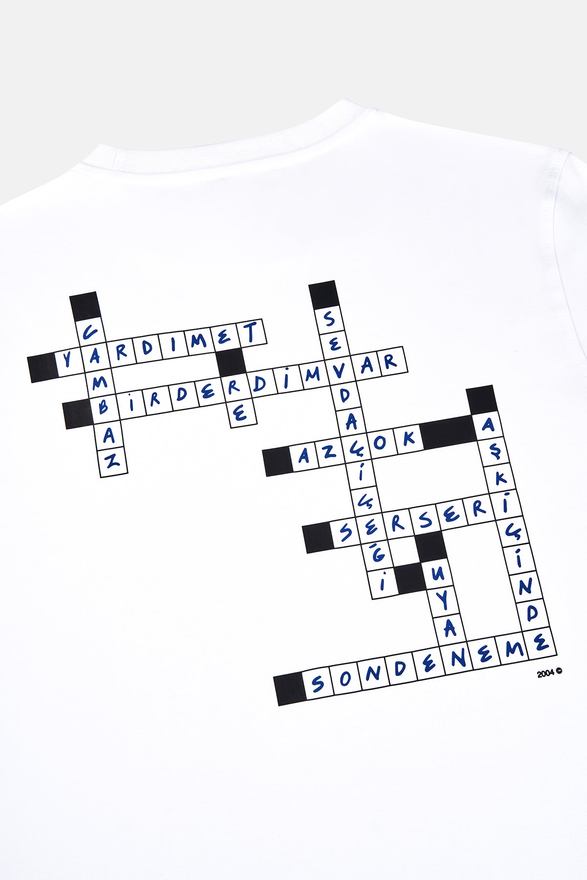 Dünya Yalan Söylüyor Bulmaca Premium T-shirt - Beyaz