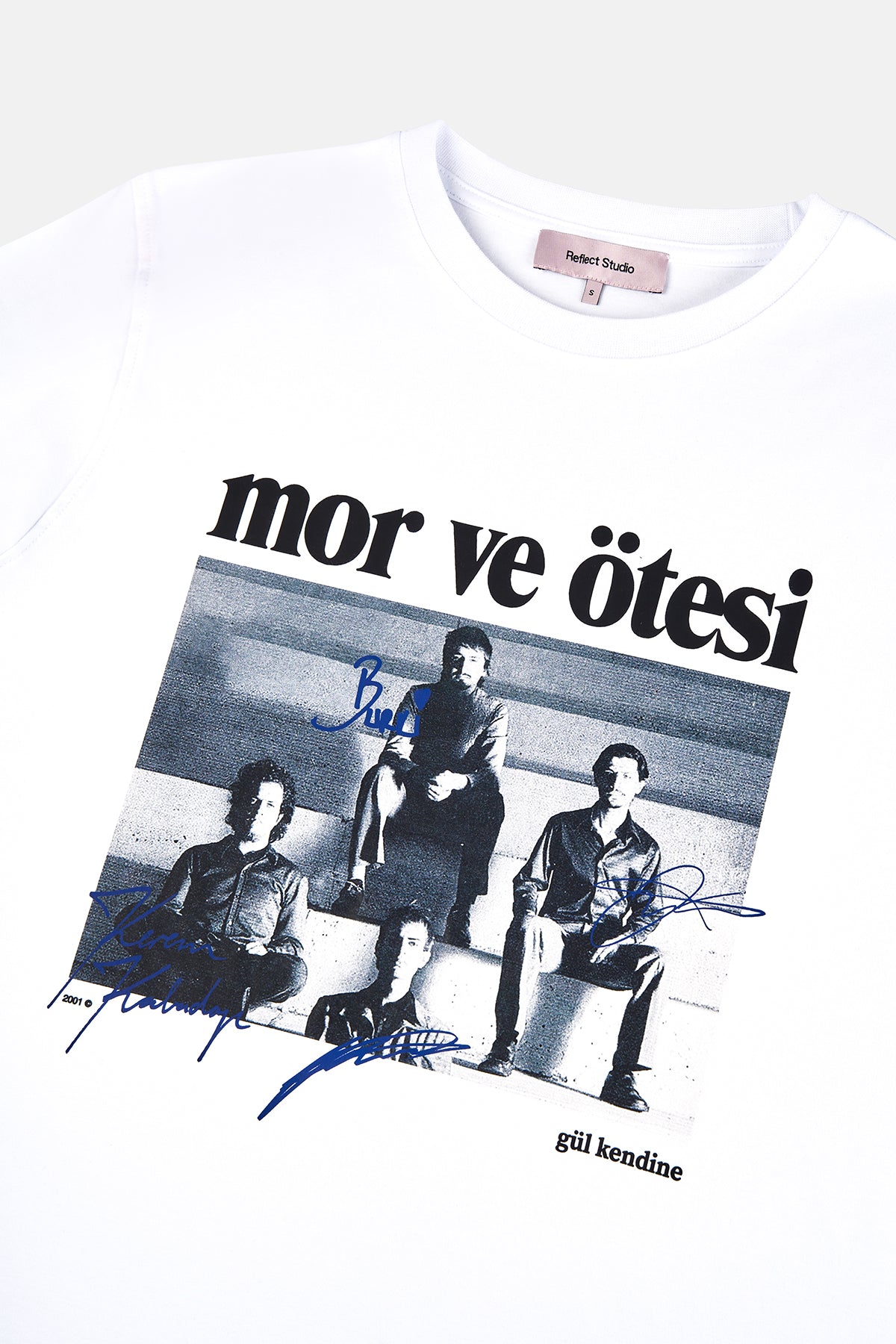 Gül Kendine Yolculuk Premium T-Shirt - Beyaz