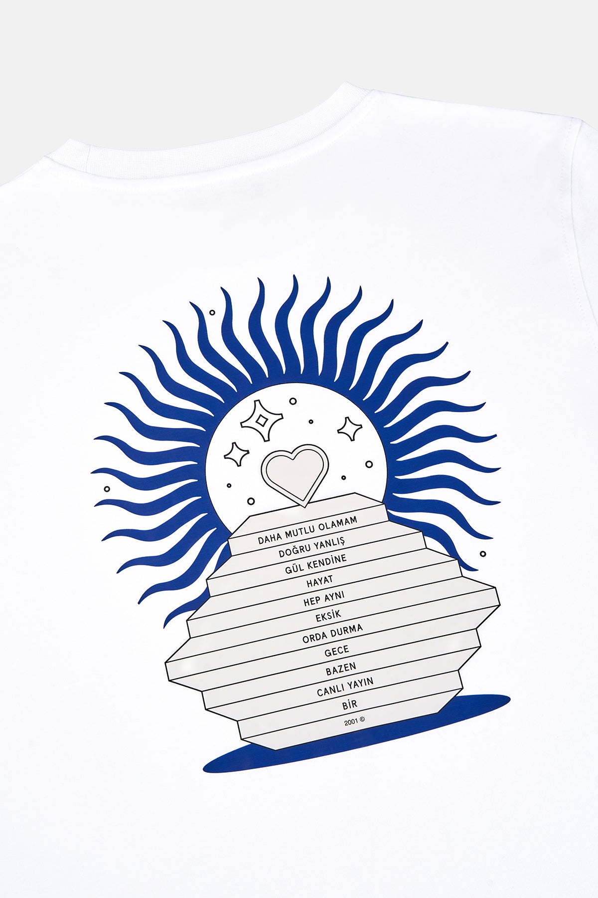 Gül Kendine Yolculuk Premium T-Shirt - Beyaz