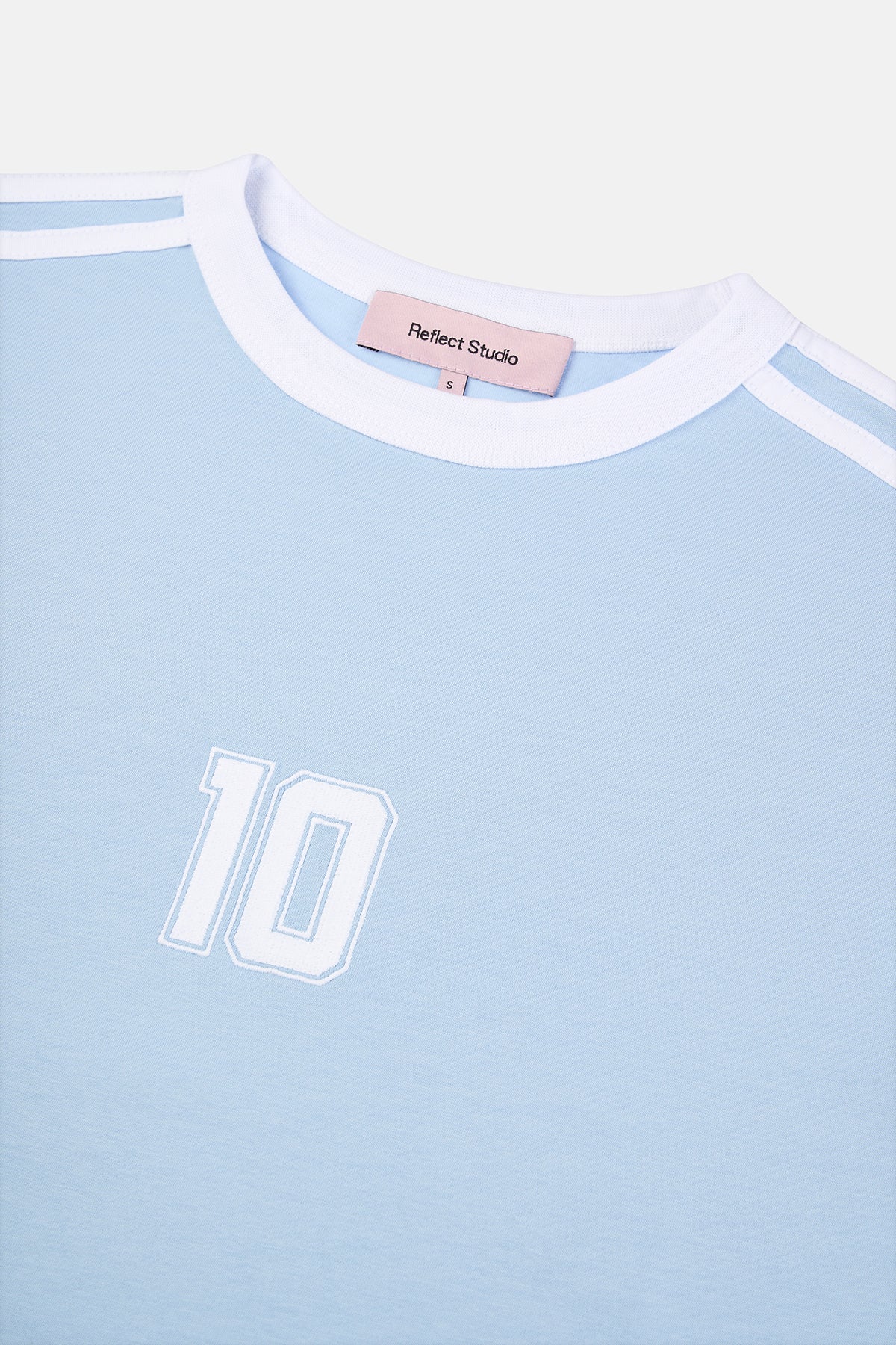 Argentina 10 Lightweight Crop T-Shirt - Açık Mavi