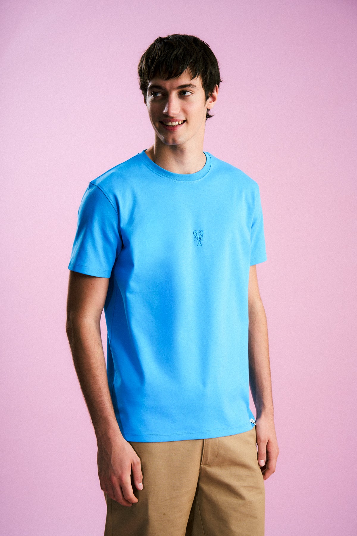 Mavi Istakoz Premium T-Shirt - Mavi