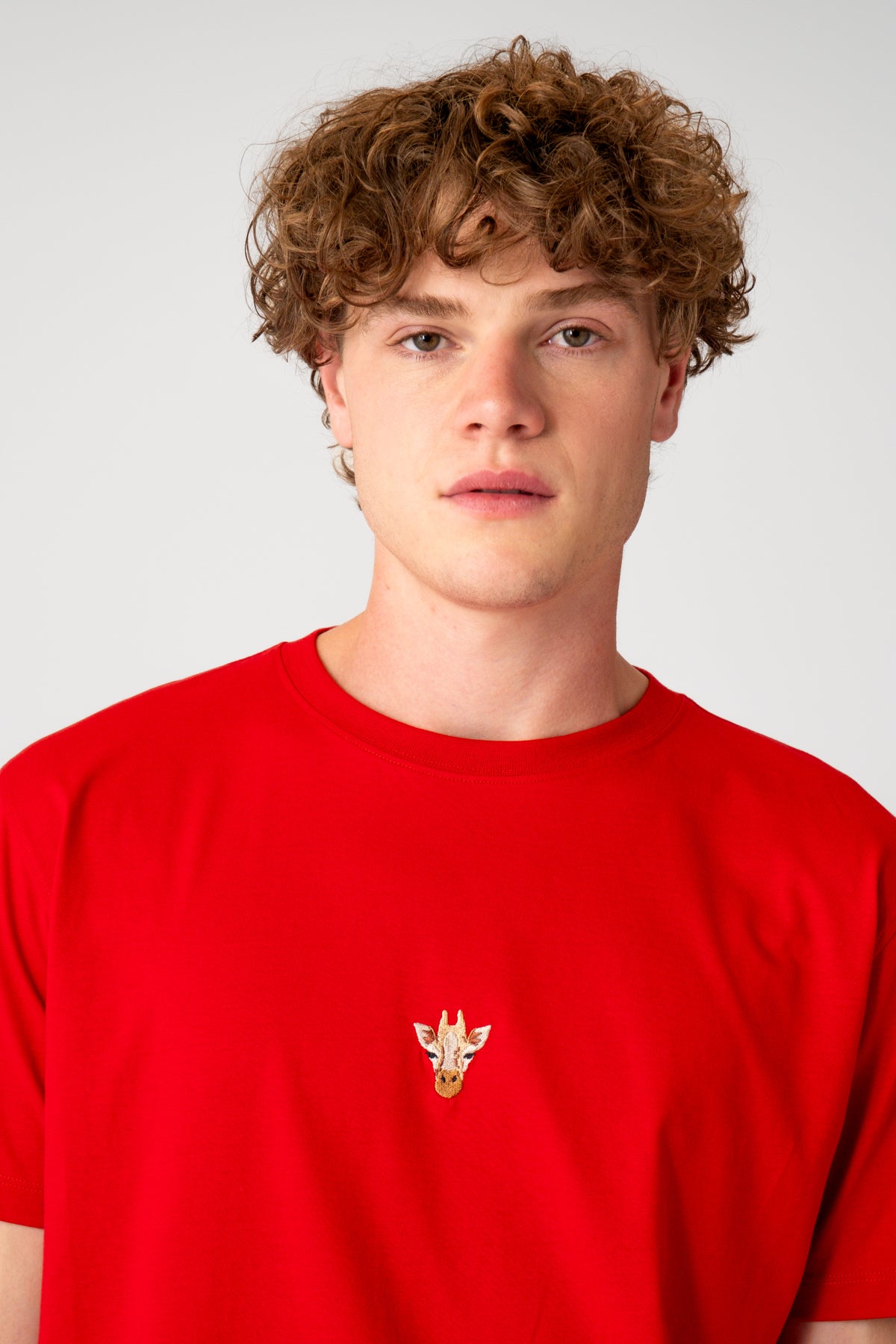 Zürafa Lightweight T-Shirt - Kırmızı