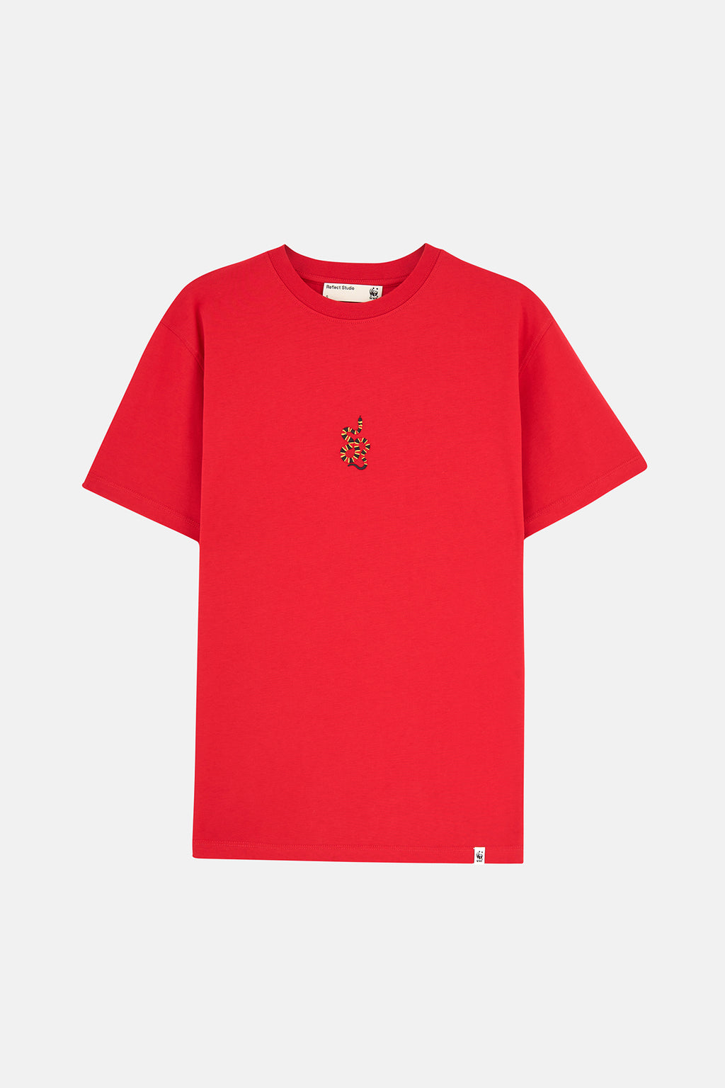 Mercan Yılanı Lightweight T-Shirt - Kırmızı