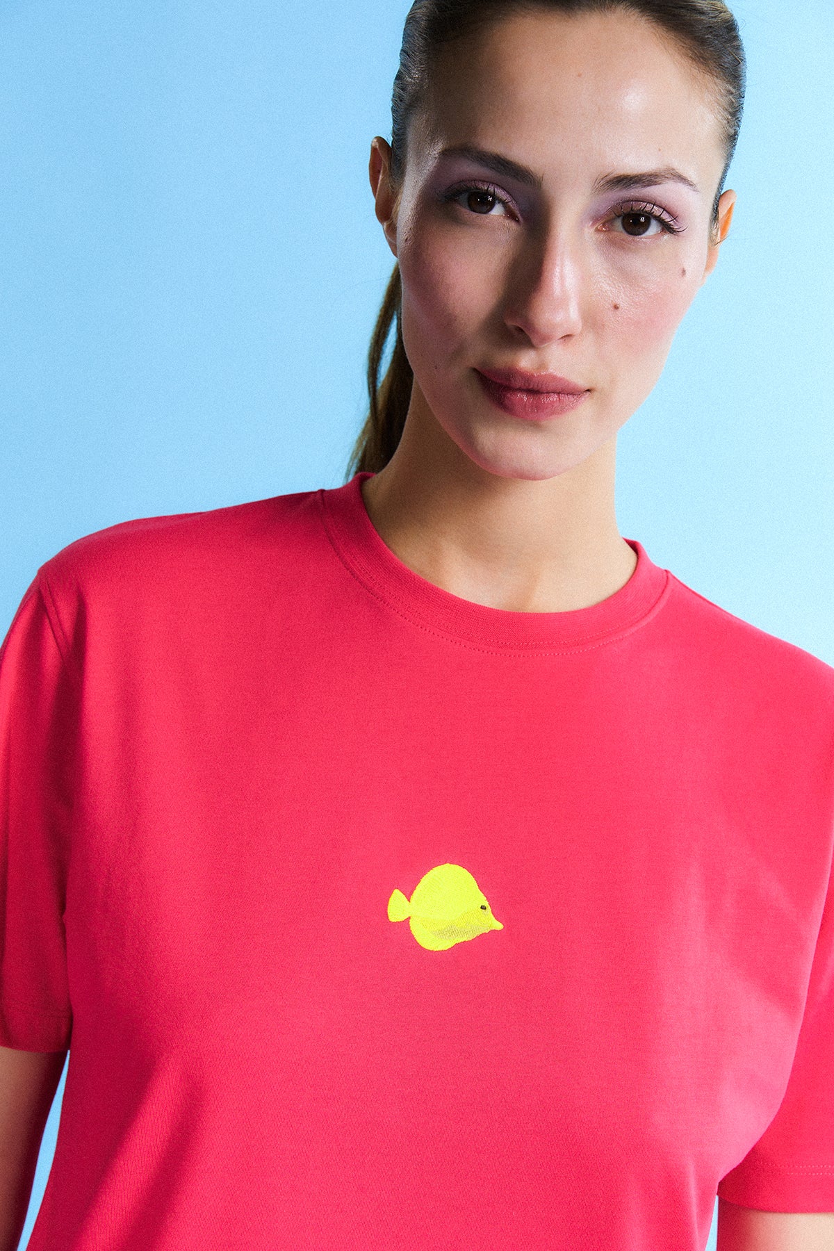 Yellow Tang Lightweight T-Shirt - Nar Çiçeği