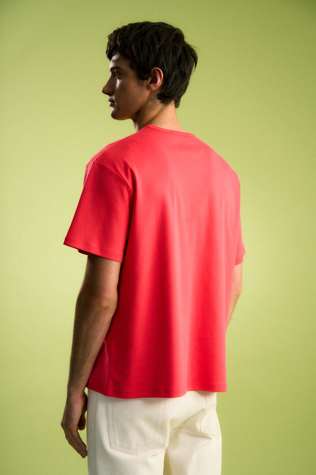 Deniz Atı Oversize Premium T-Shirt - Nar Çiçeği