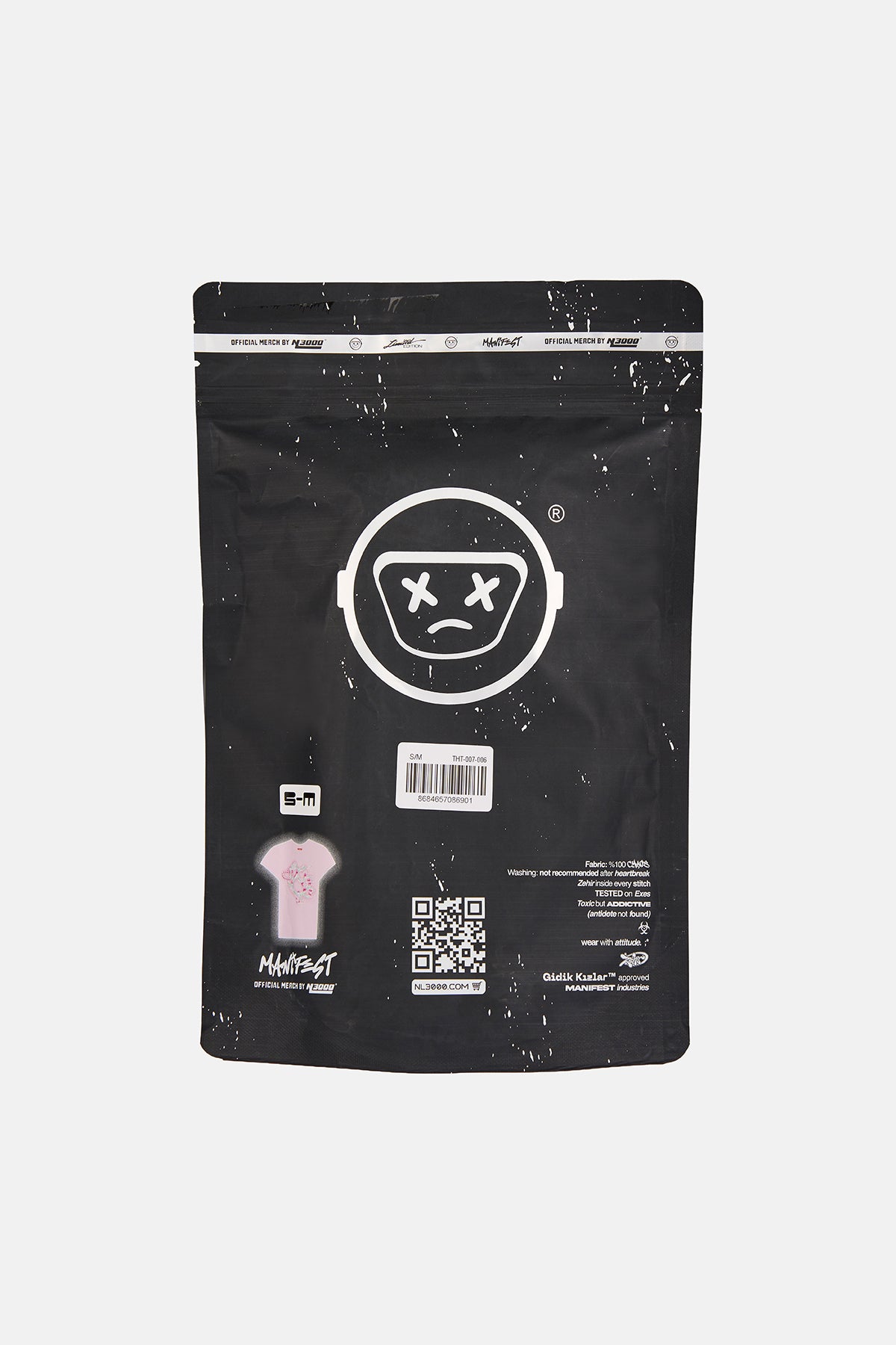Zehir Pack - Baby Tee - Pembe