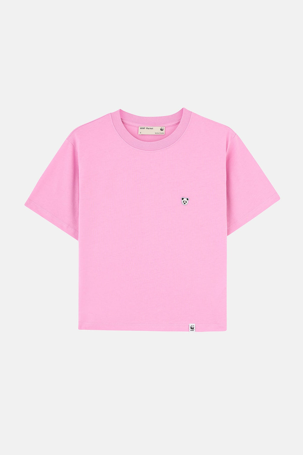 Panda Lightweight Kadın T-Shirt - Pembe