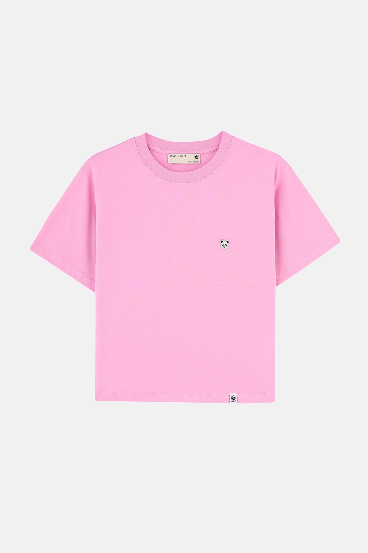 Panda Lightweight Kadın T-Shirt - Pembe