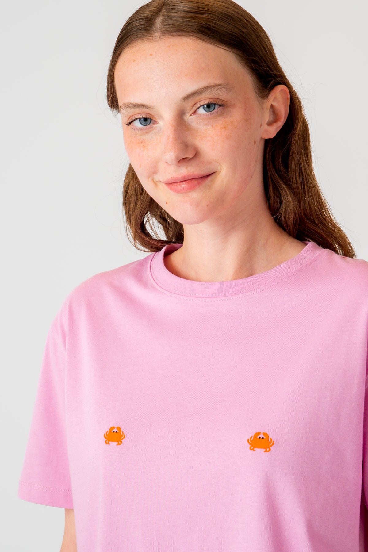 Yengeçler Lightweight T-Shirt - Pembe