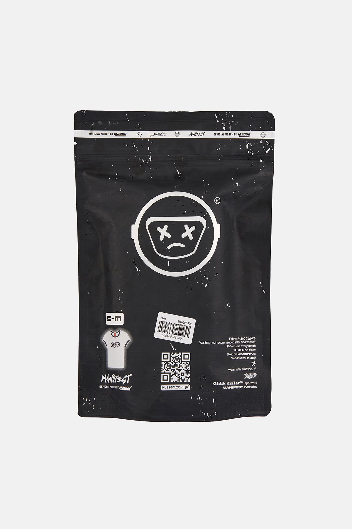 Zehir Pack - Zehir Tee - Beyaz