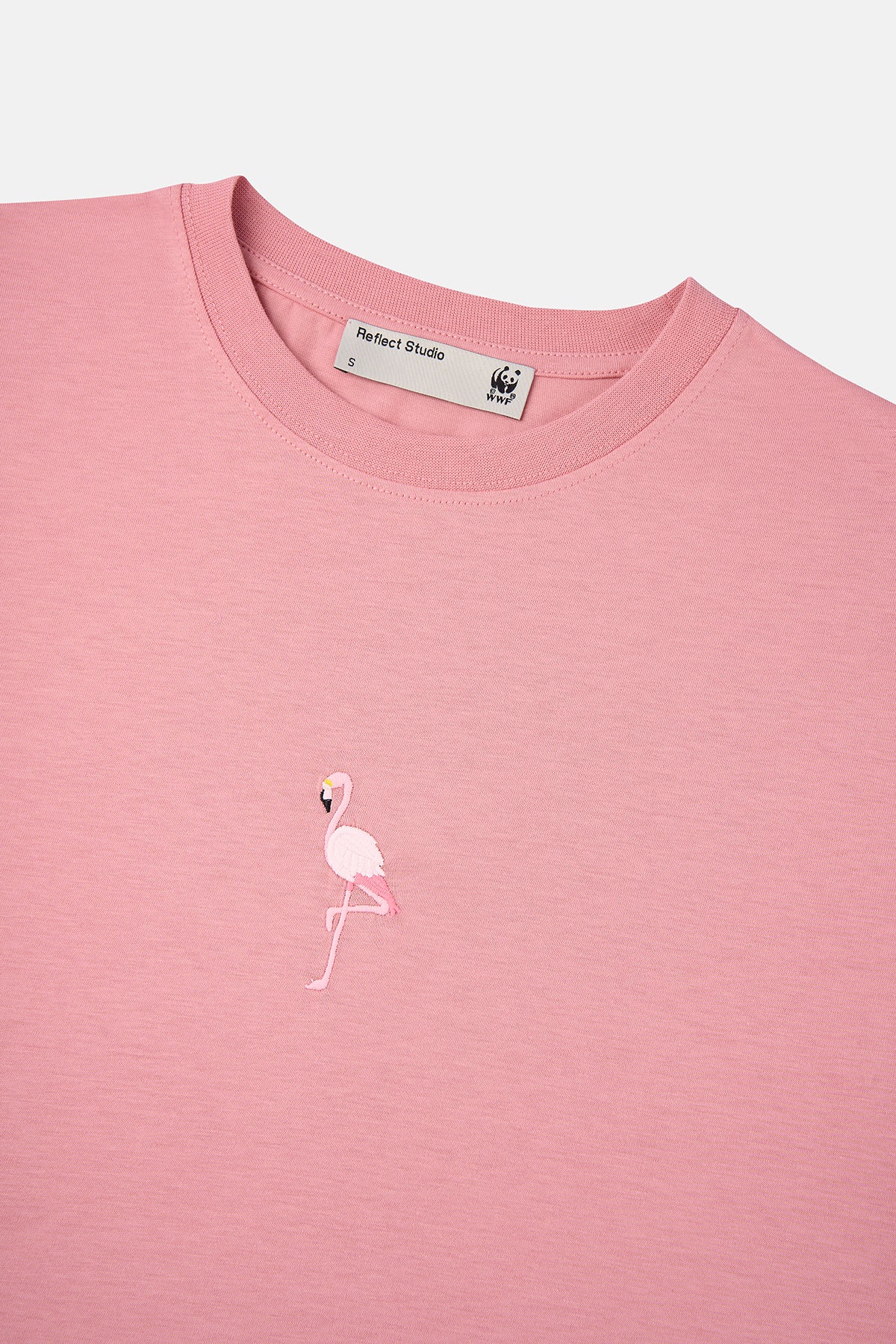 Flamingo Lightweight T-Shirt - Pembe